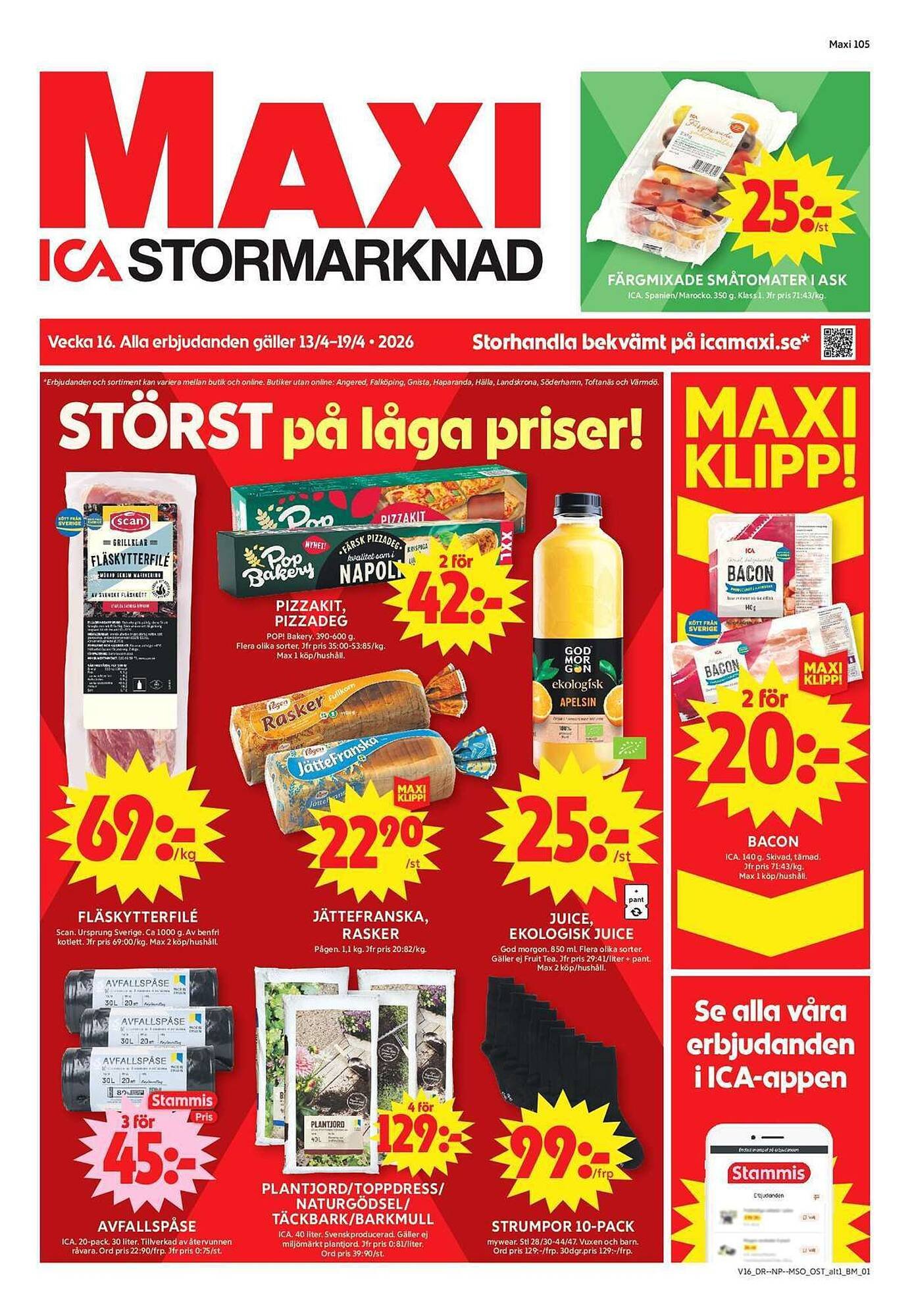 ICA Maxi reklamblad