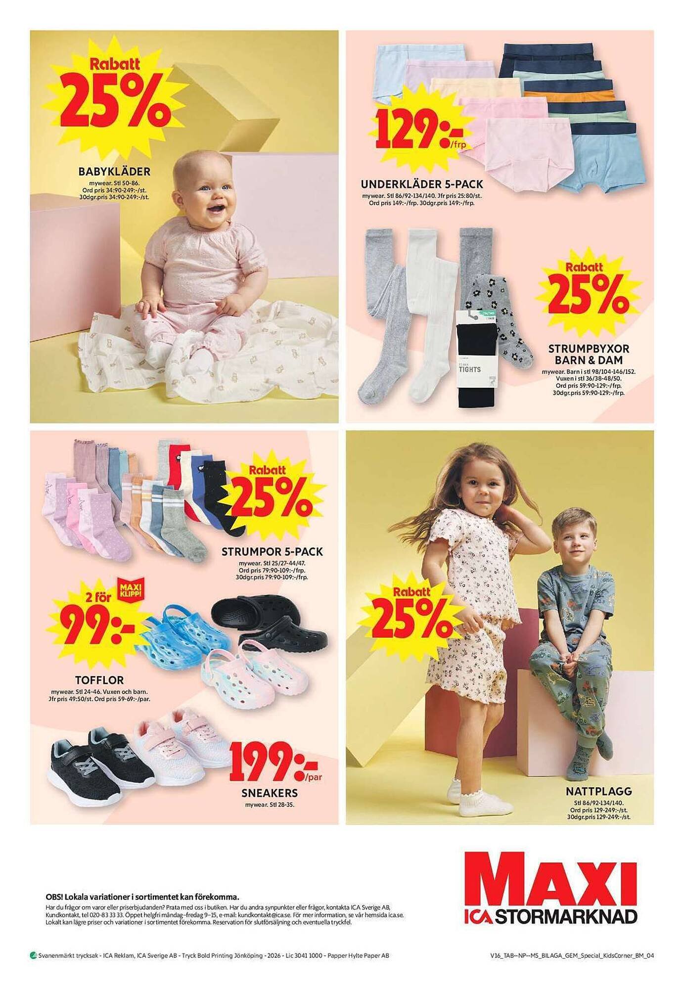 ICA Maxi reklamblad