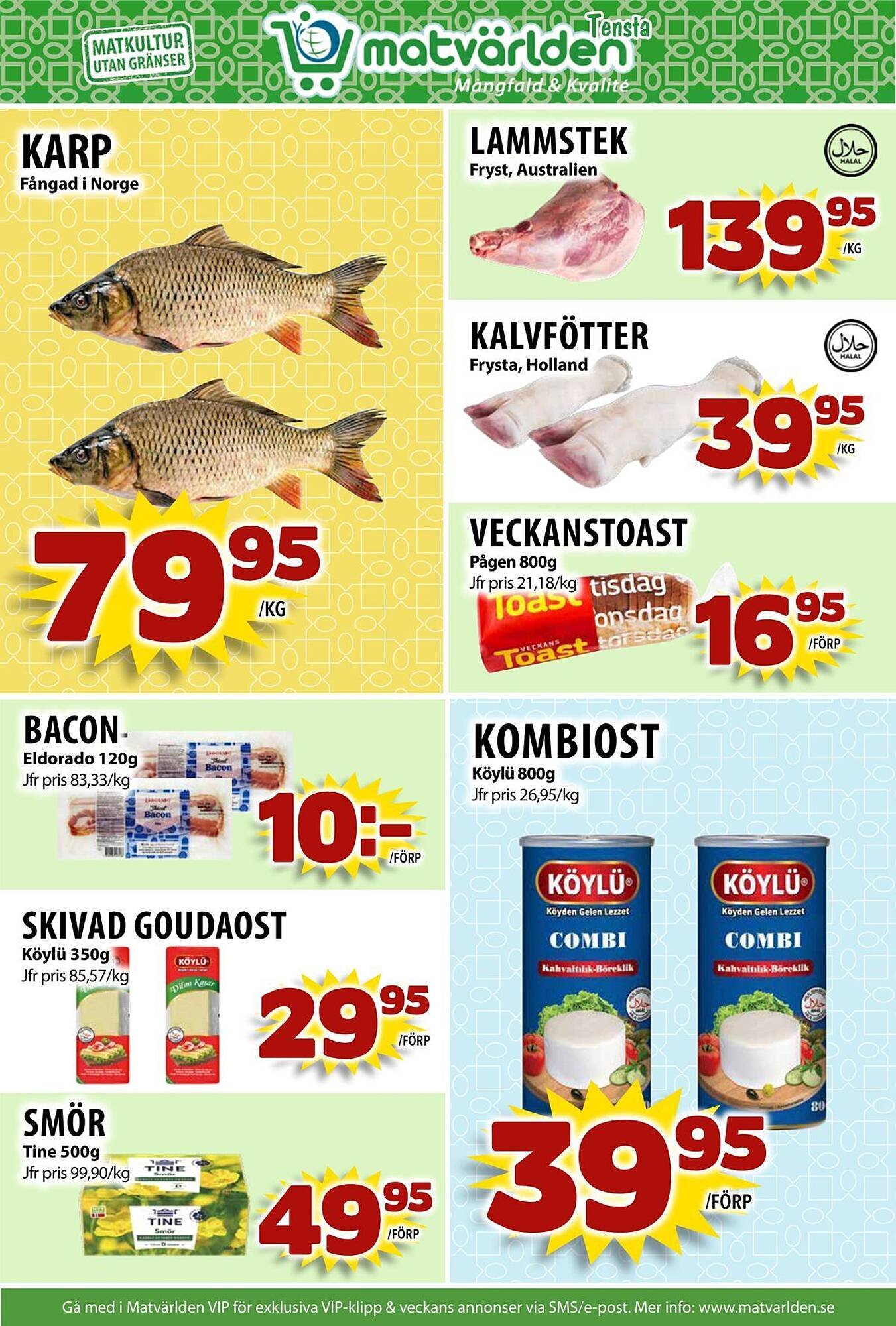 Matvärlden Tensta reklamblad