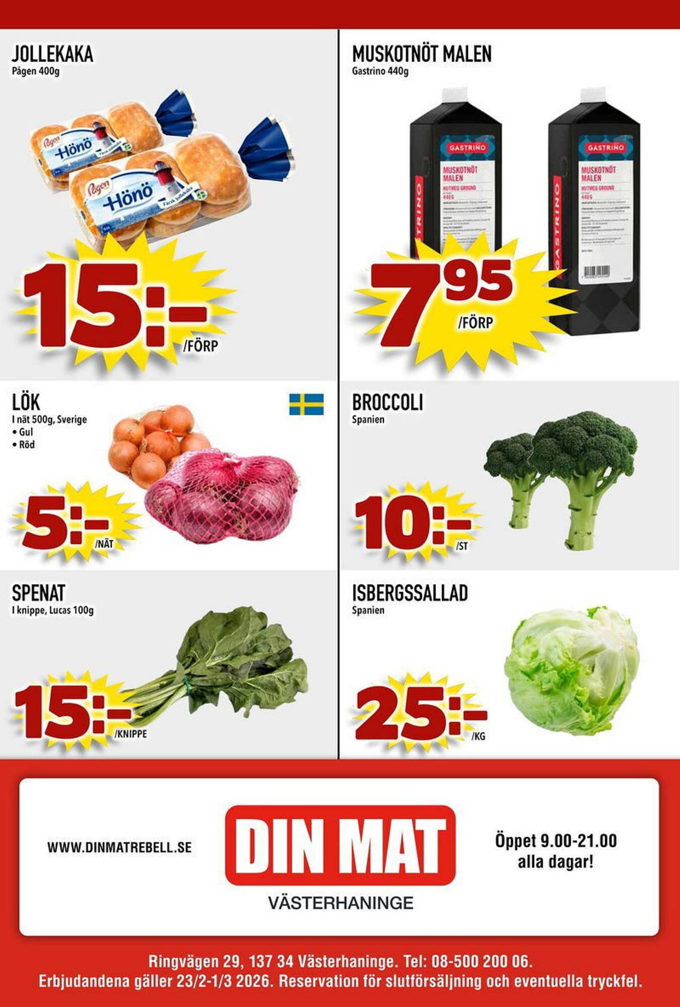 Din Mat reklamblad