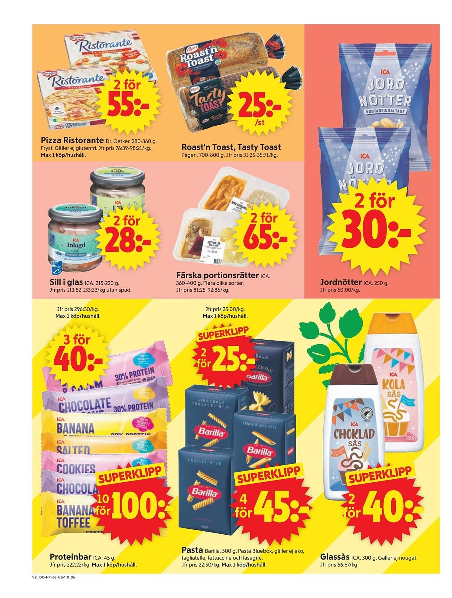 ICA Supermarket reklamblad