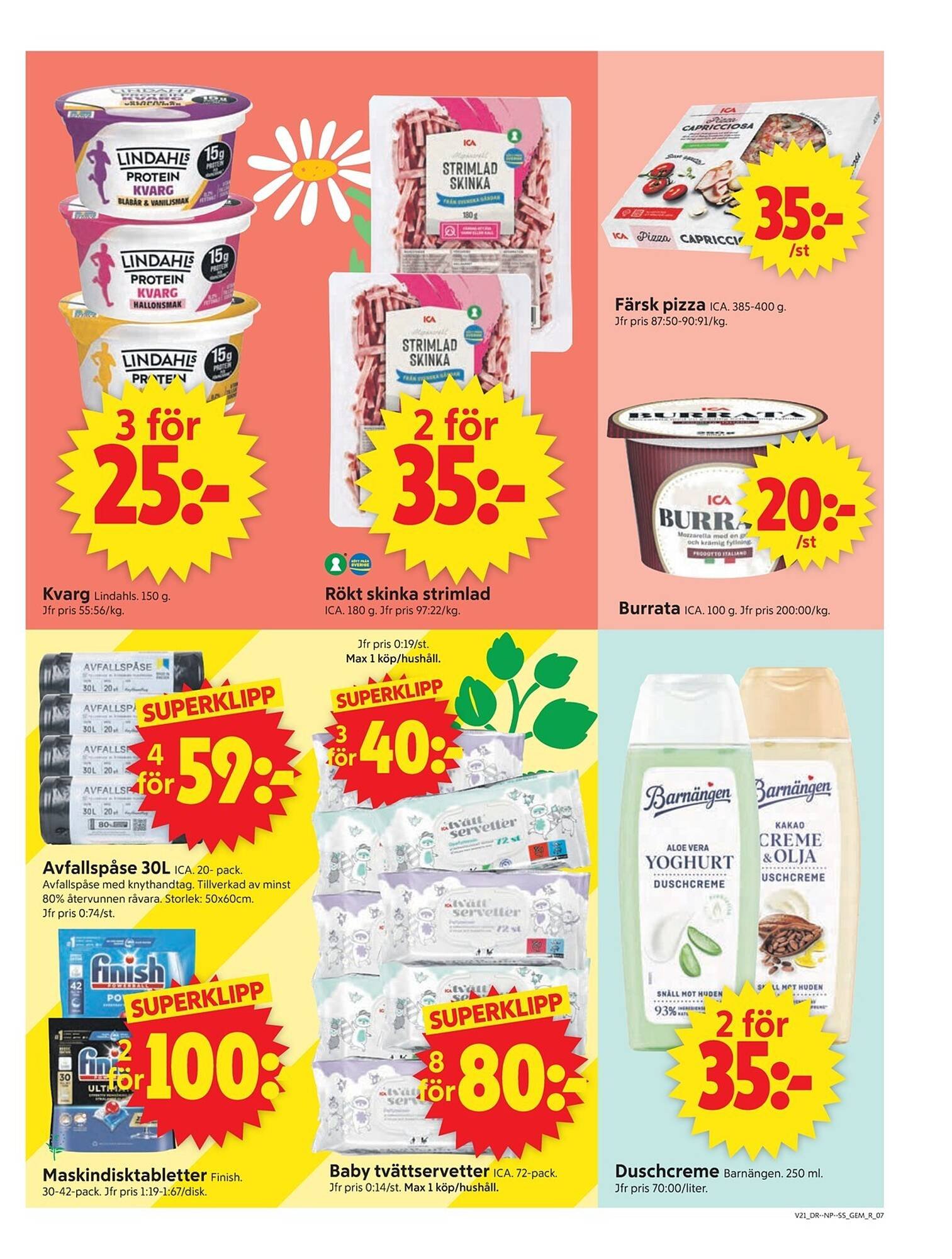 ICA Supermarket reklamblad