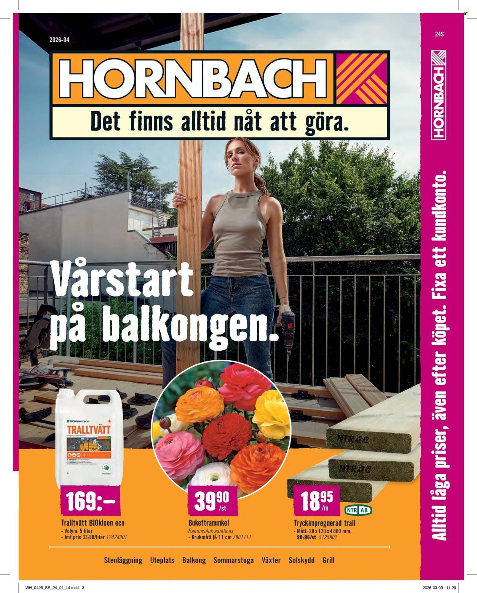 Hornbach reklamblad