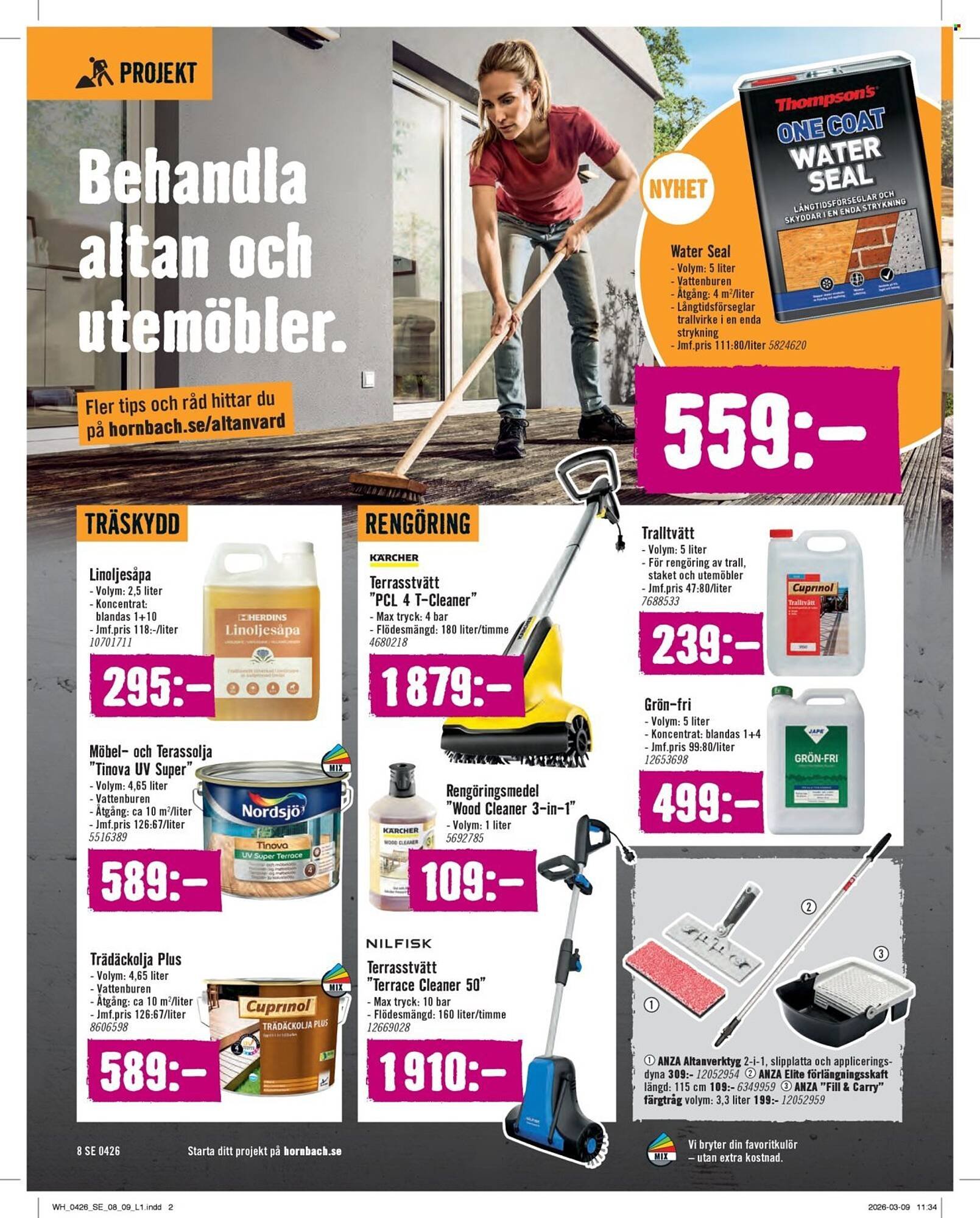 Hornbach reklamblad