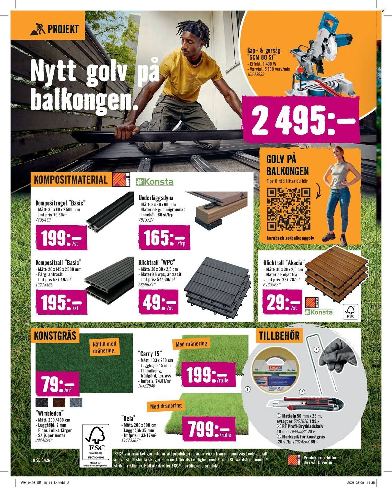 Hornbach reklamblad