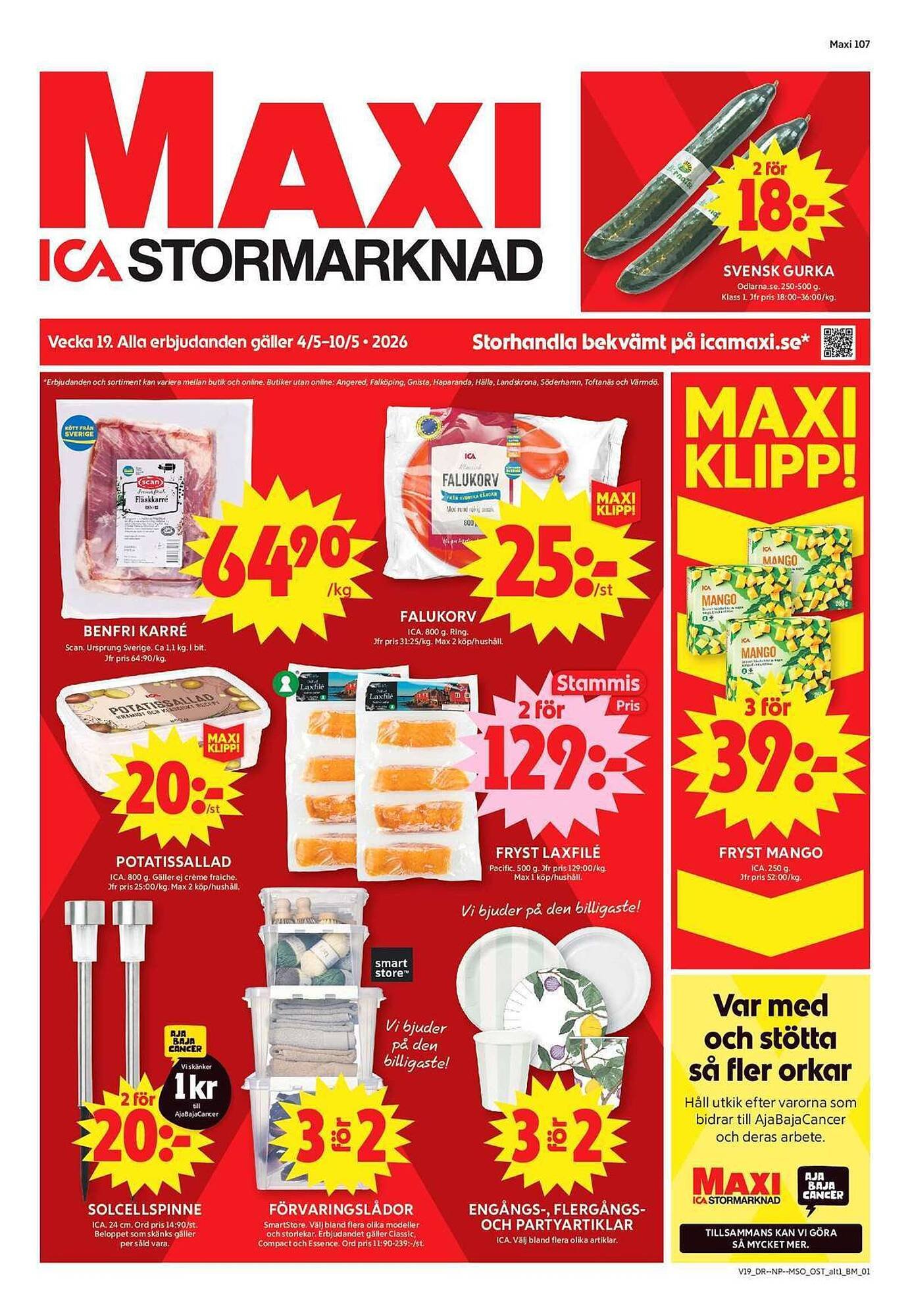 ICA Maxi reklamblad