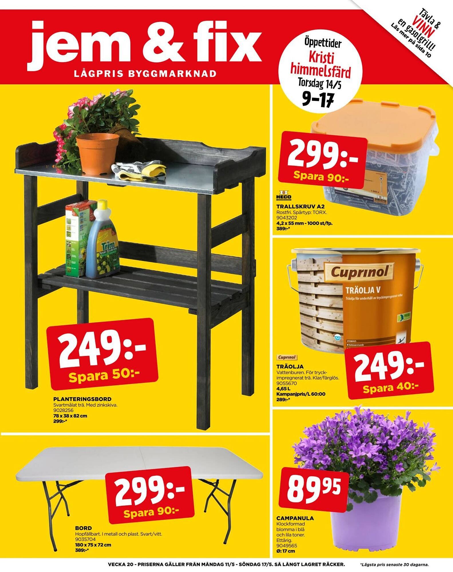 Jem&amp;Fix reklamblad