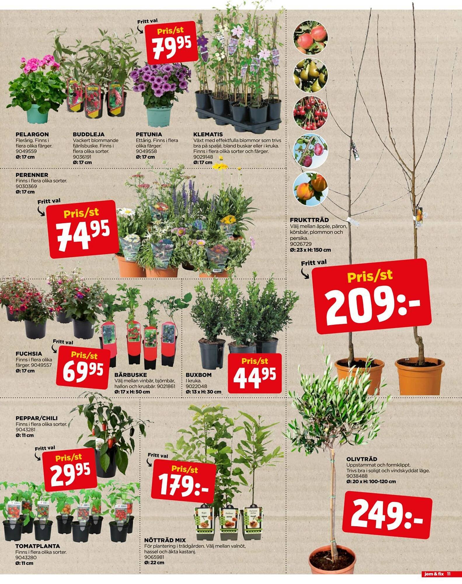 Jem&amp;Fix reklamblad