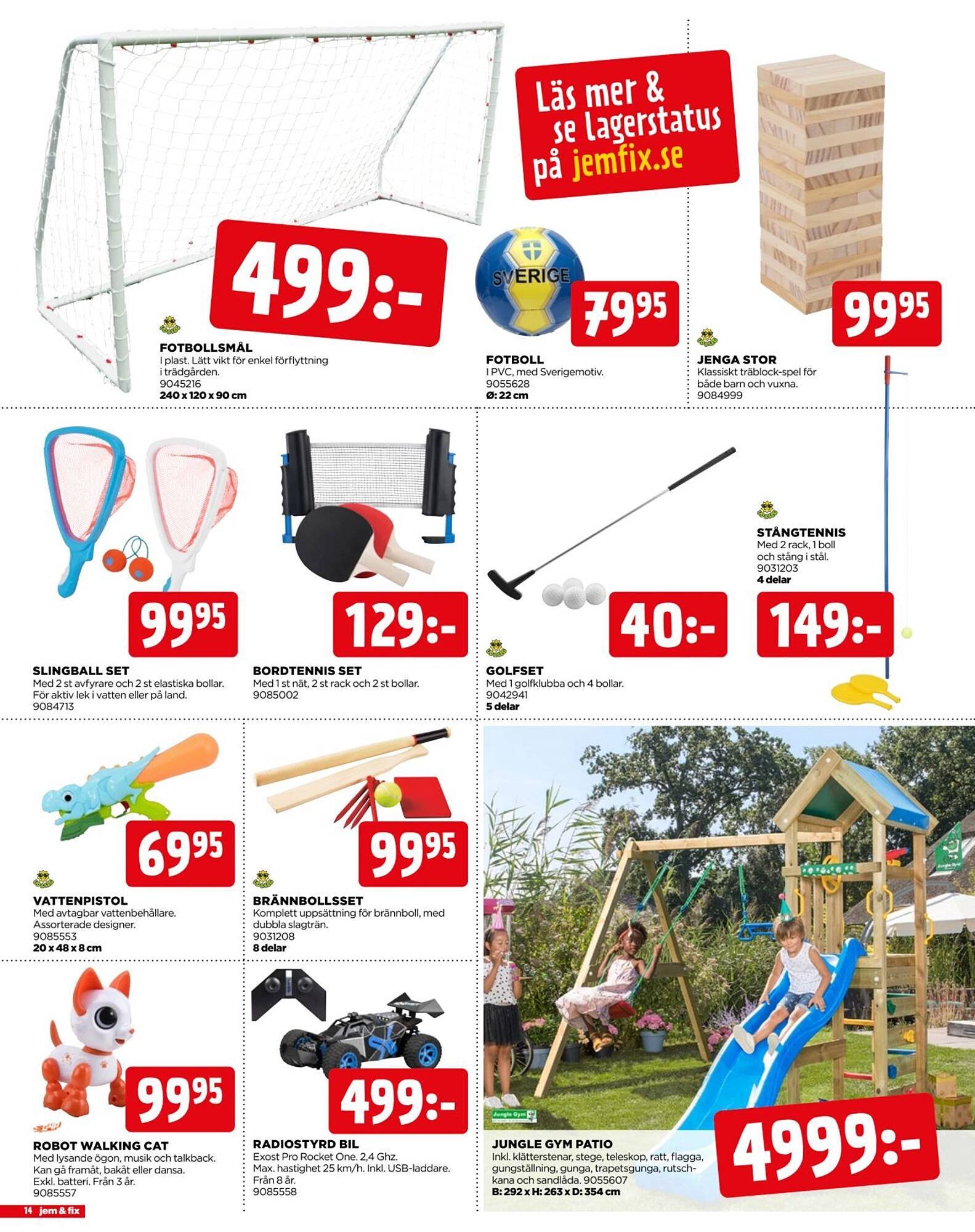 Jem&amp;Fix reklamblad