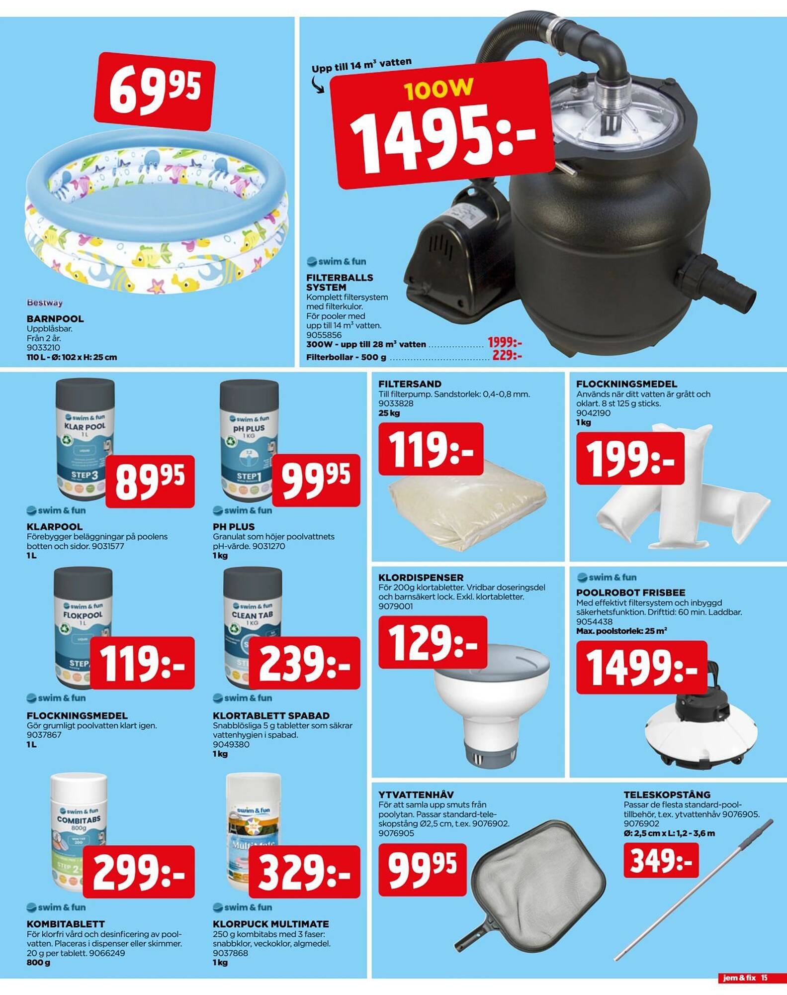 Jem&amp;Fix reklamblad