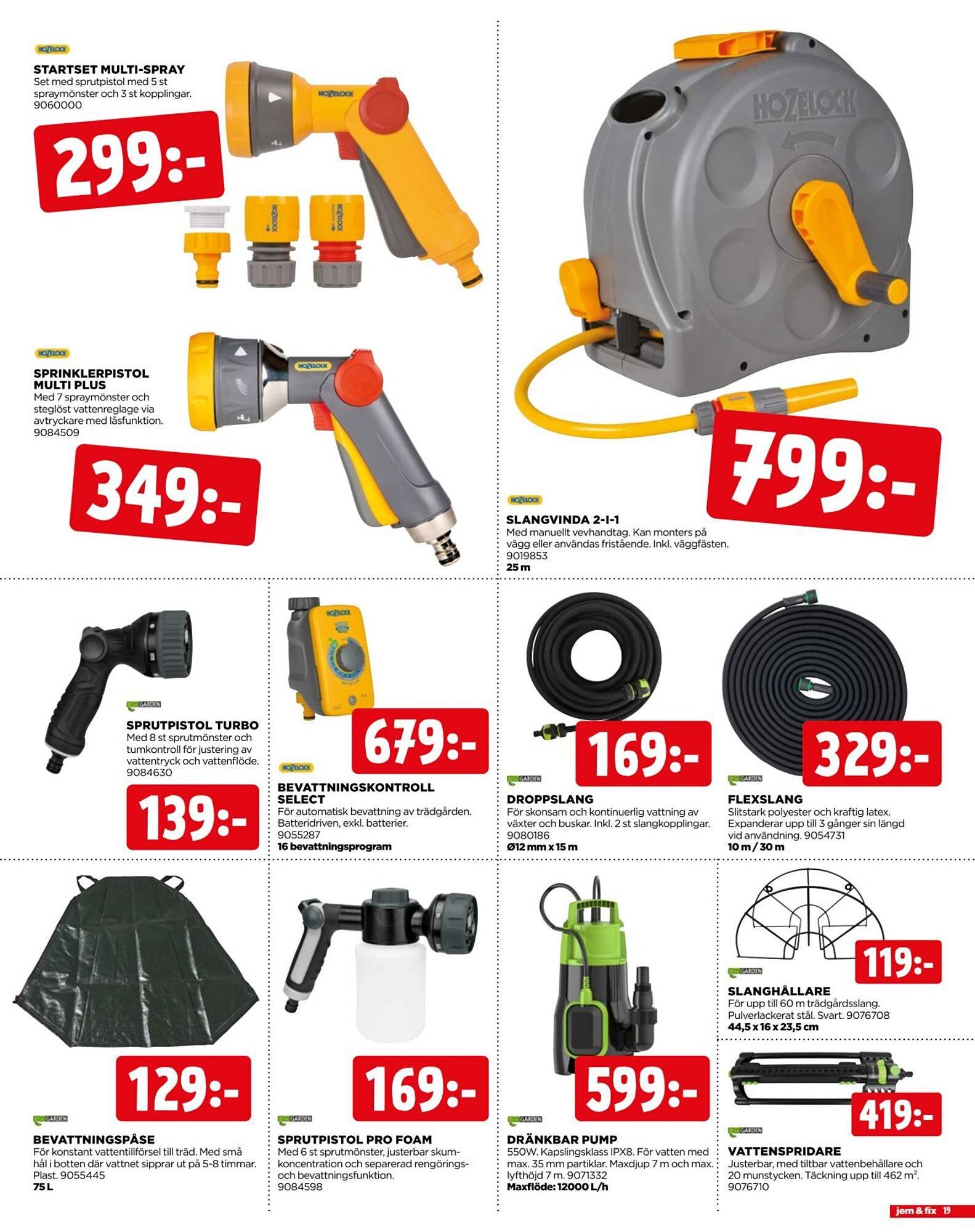Jem&amp;Fix reklamblad