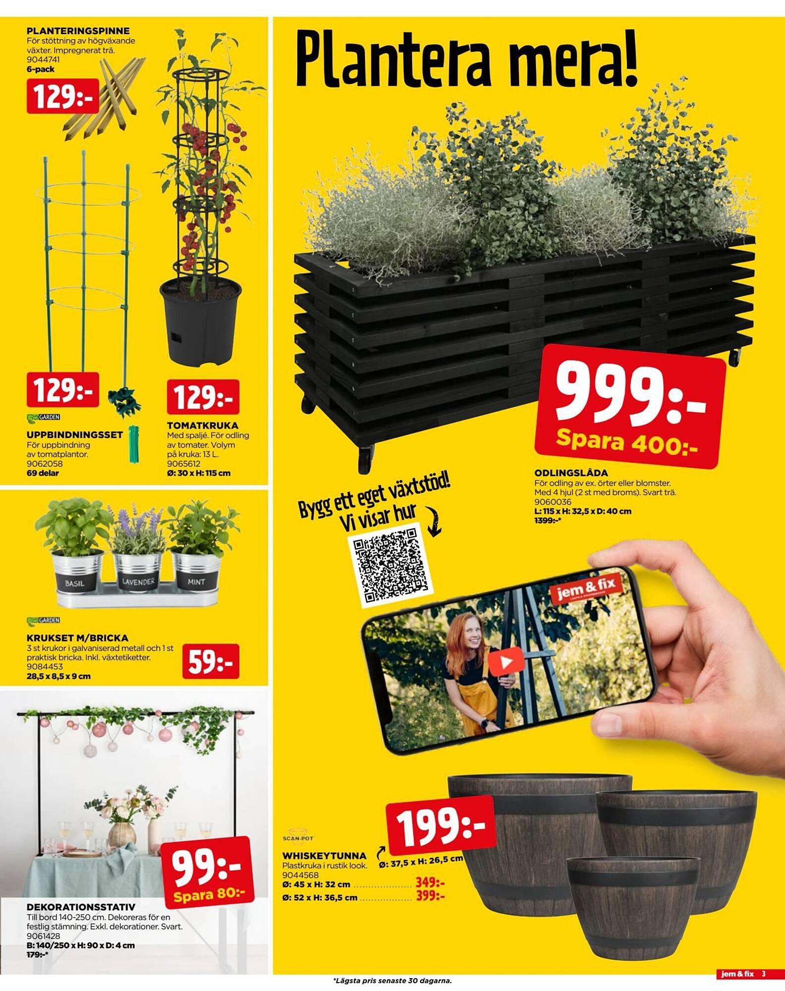 Jem&amp;Fix reklamblad