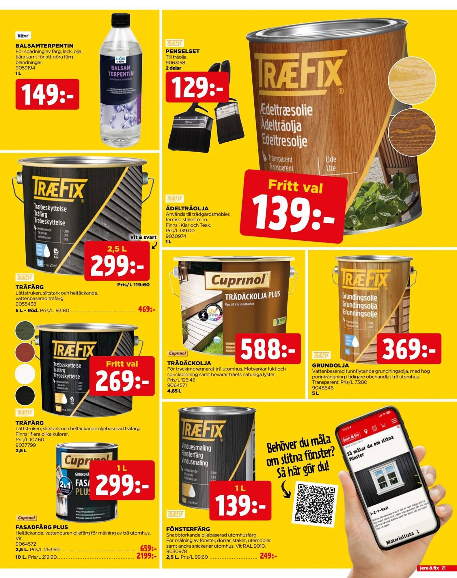 Jem&amp;Fix reklamblad