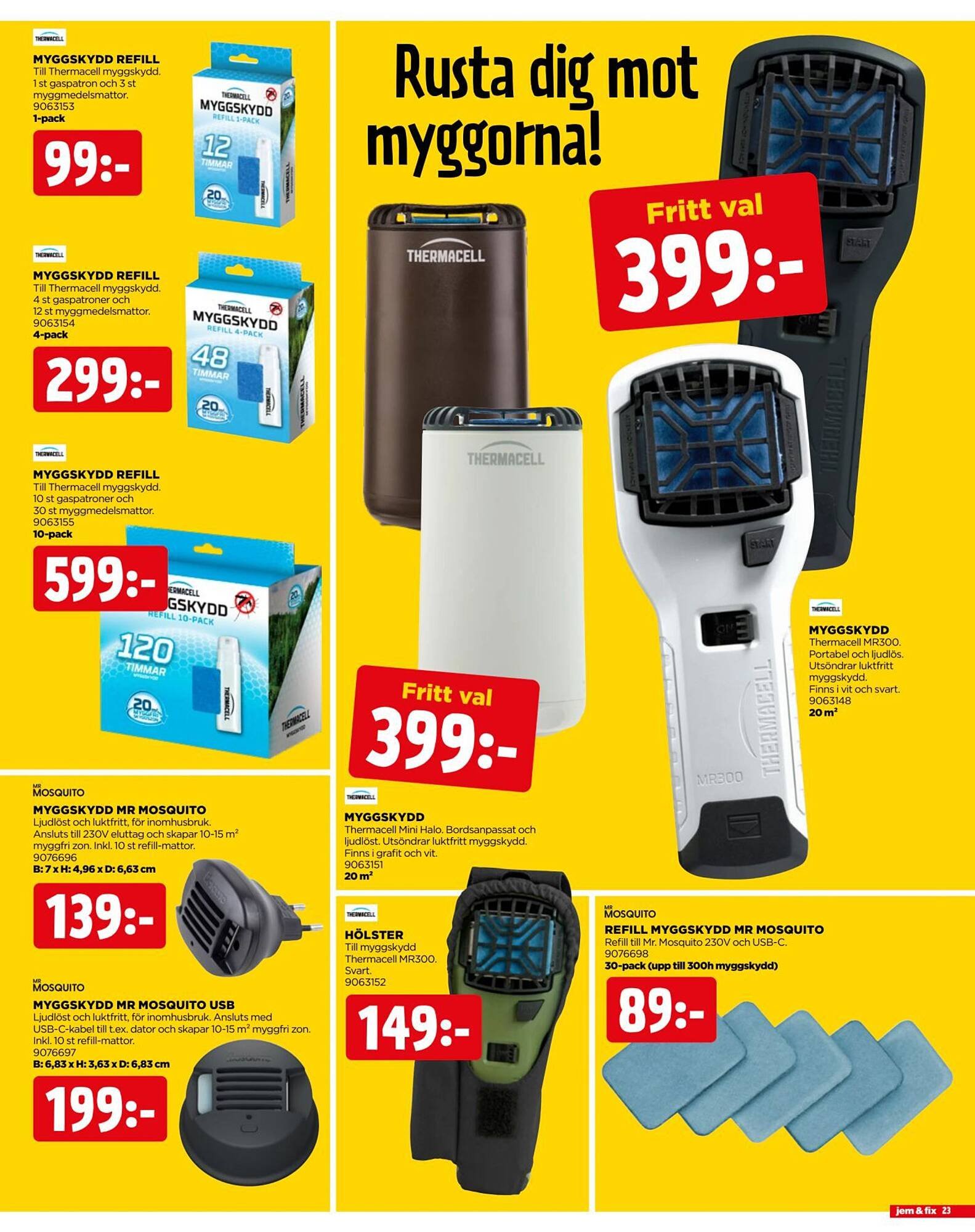 Jem&amp;Fix reklamblad