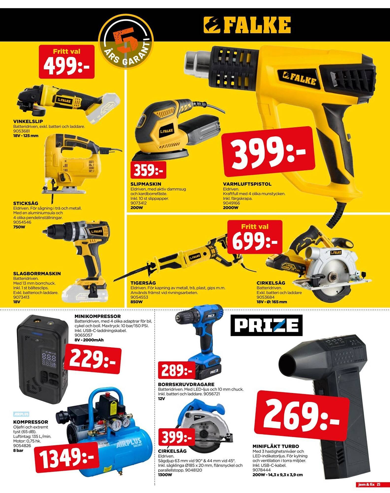 Jem&amp;Fix reklamblad