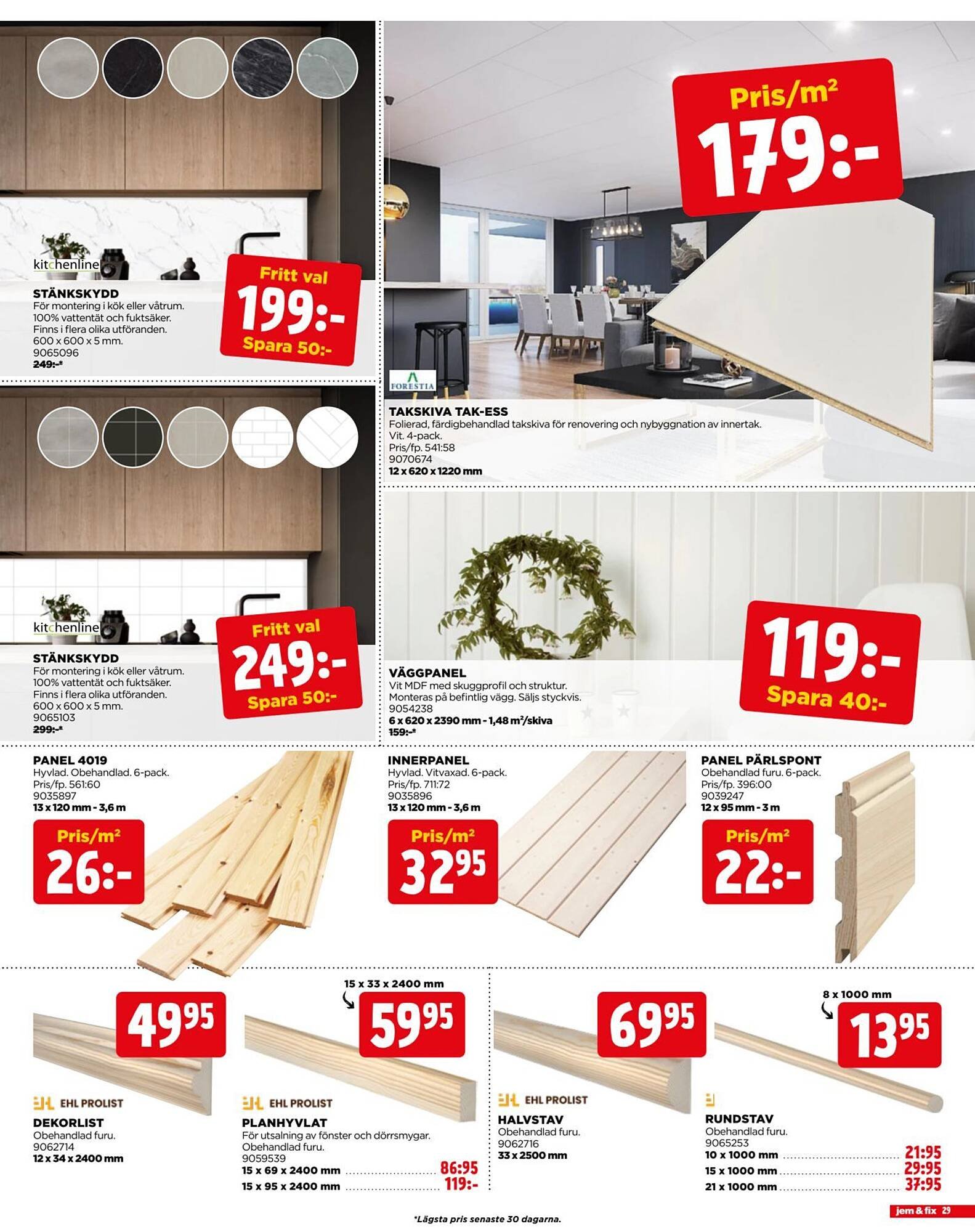 Jem&amp;Fix reklamblad