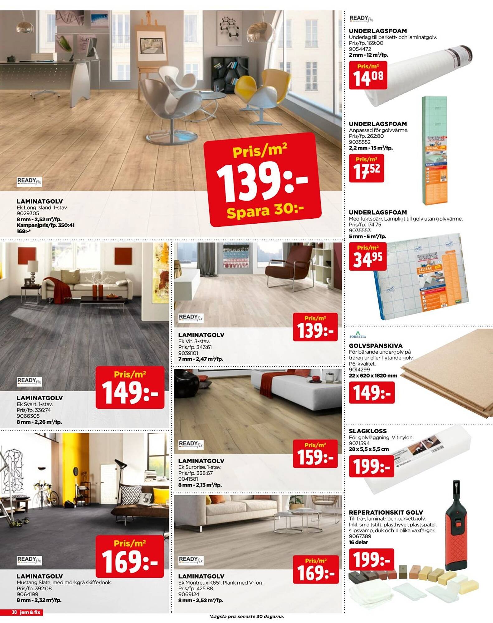 Jem&amp;Fix reklamblad