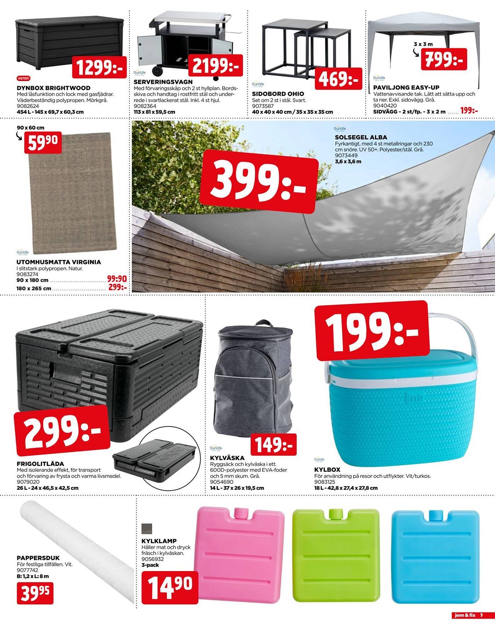 Jem&amp;Fix reklamblad