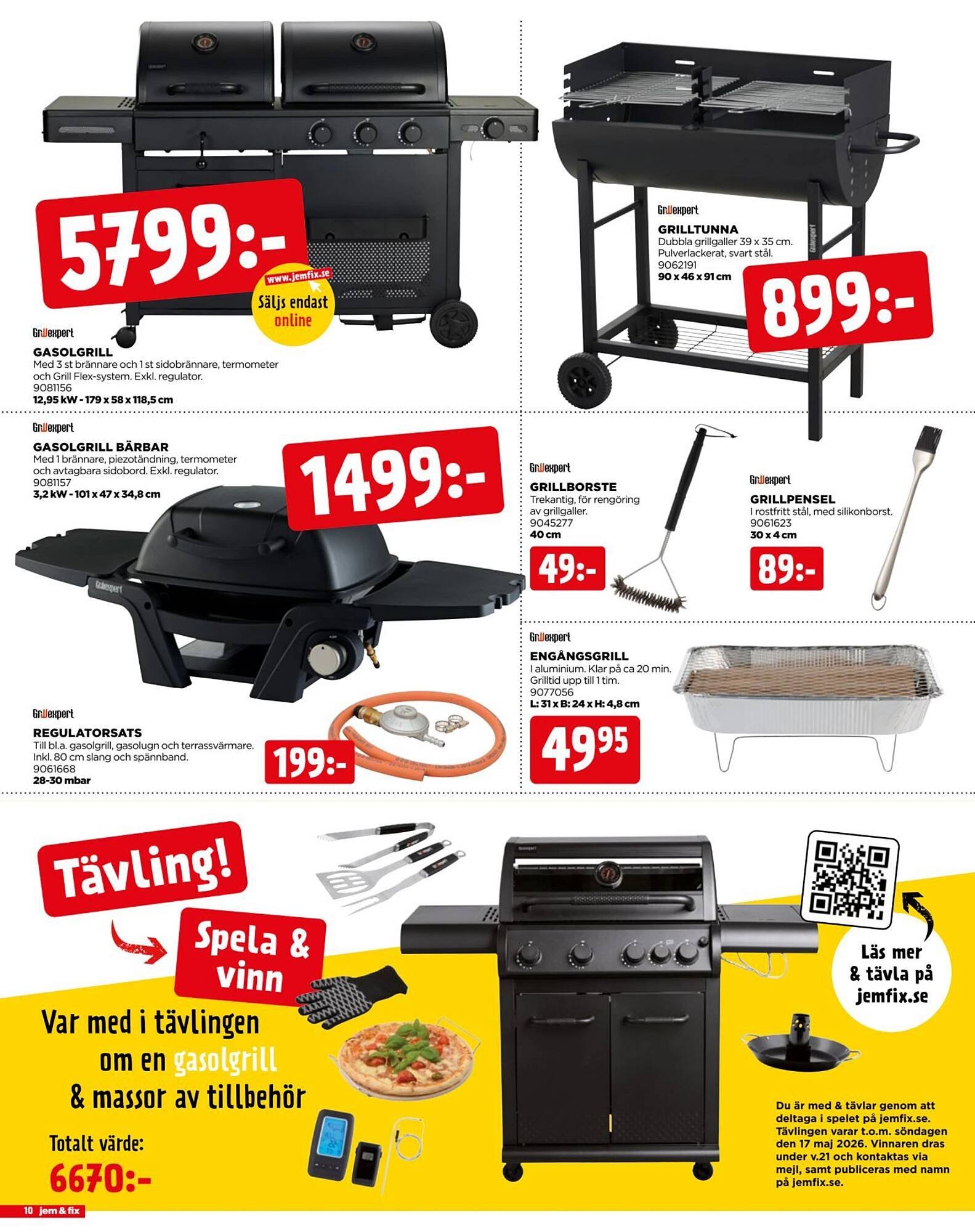 Jem&amp;Fix reklamblad