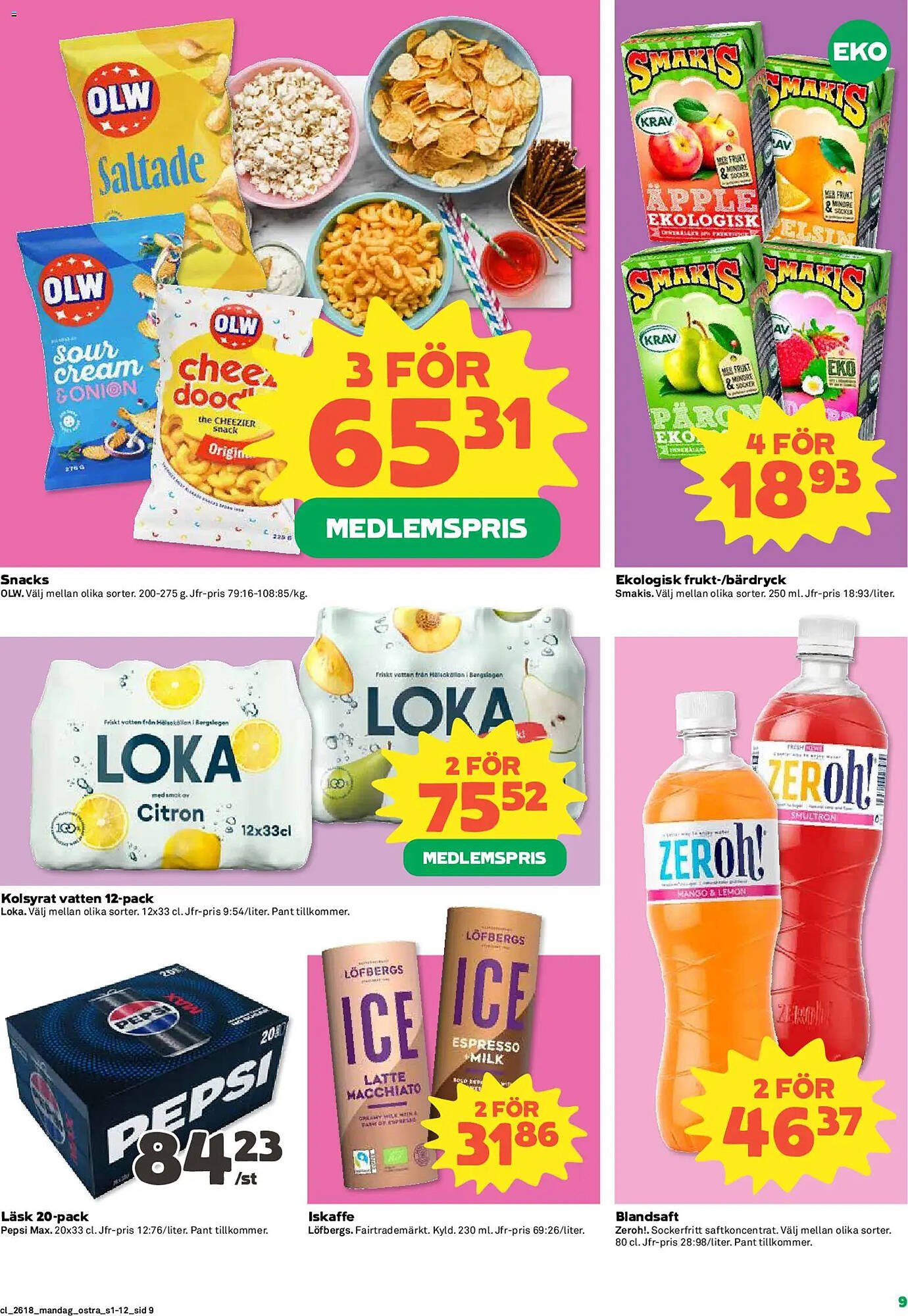 Coop Forum reklamblad