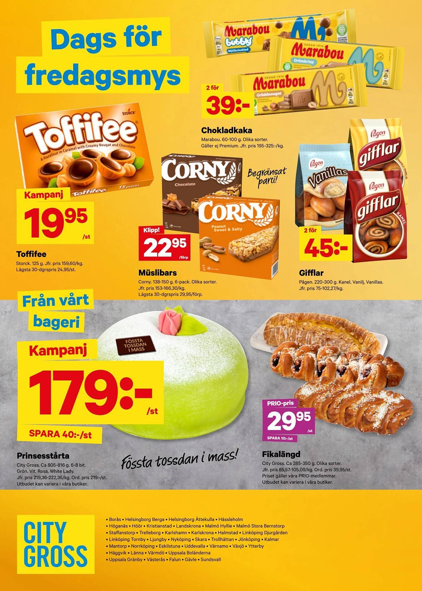 City Gross reklamblad