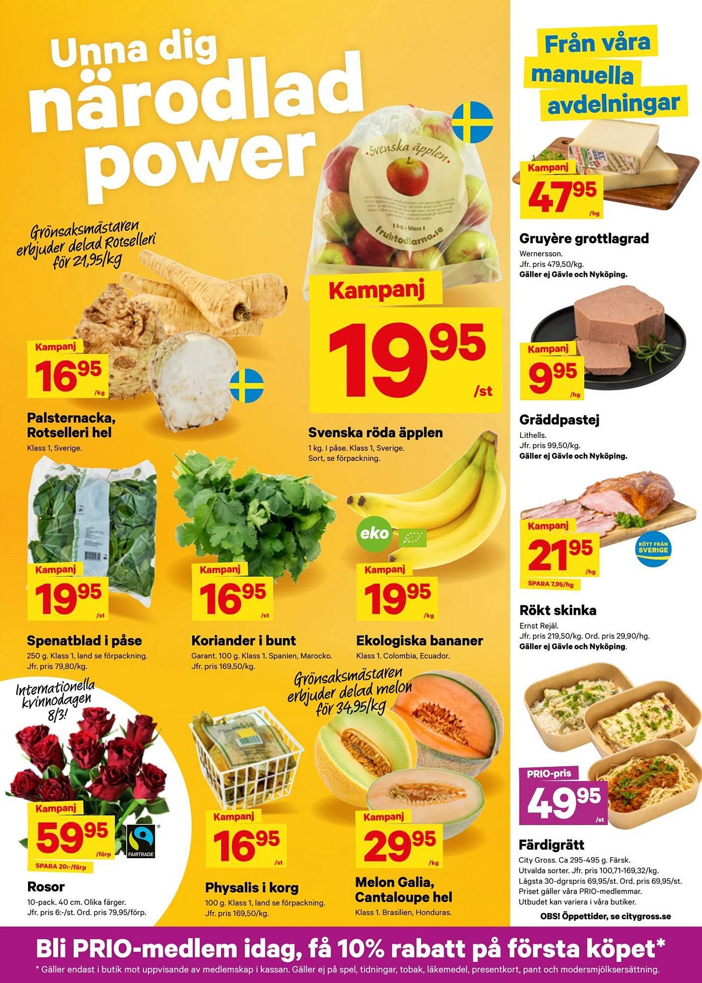 City Gross reklamblad