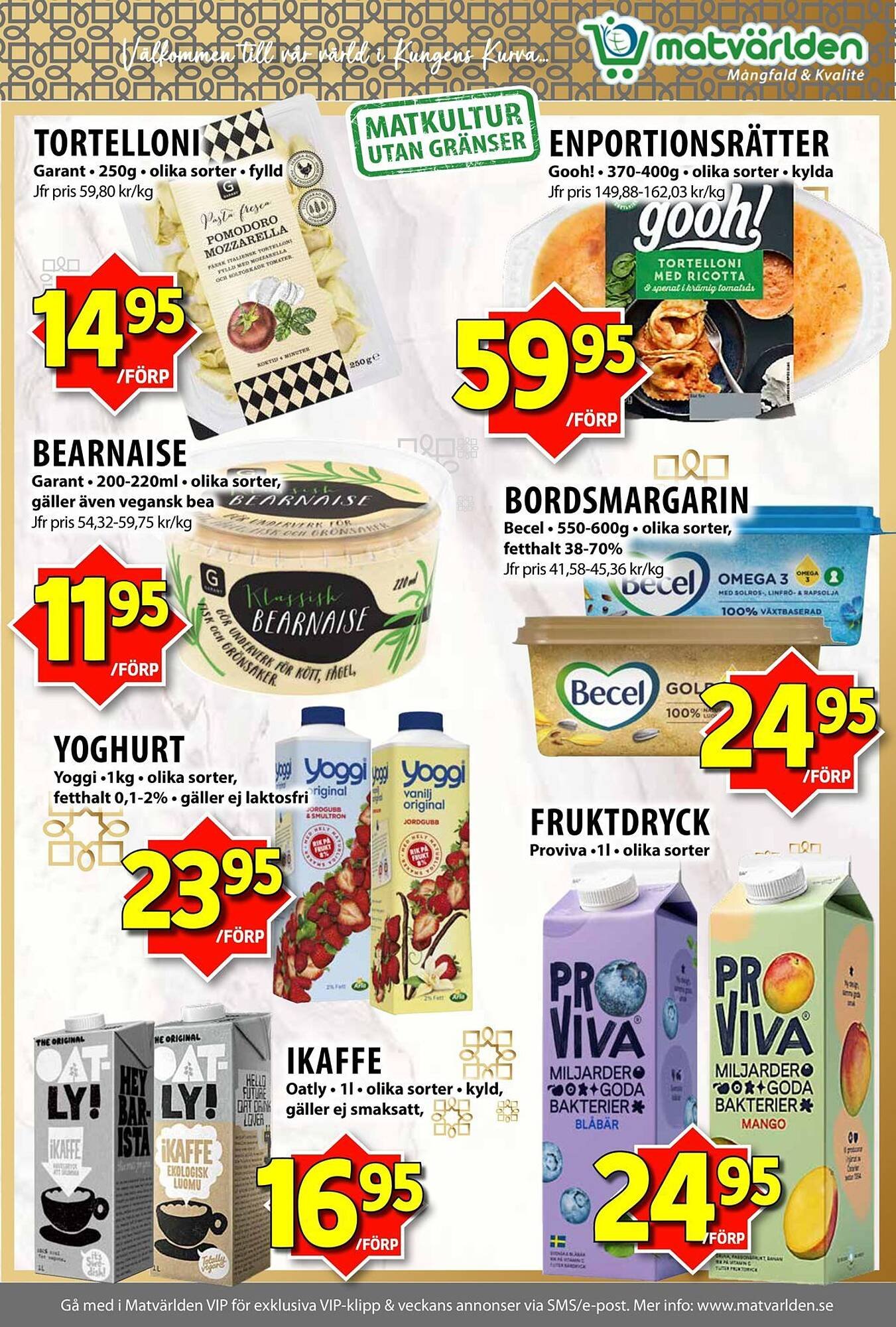 Matvärlden Tensta reklamblad