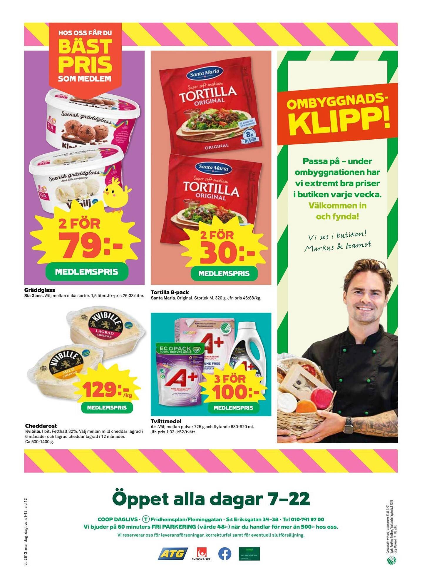 Coop Daglivs reklamblad