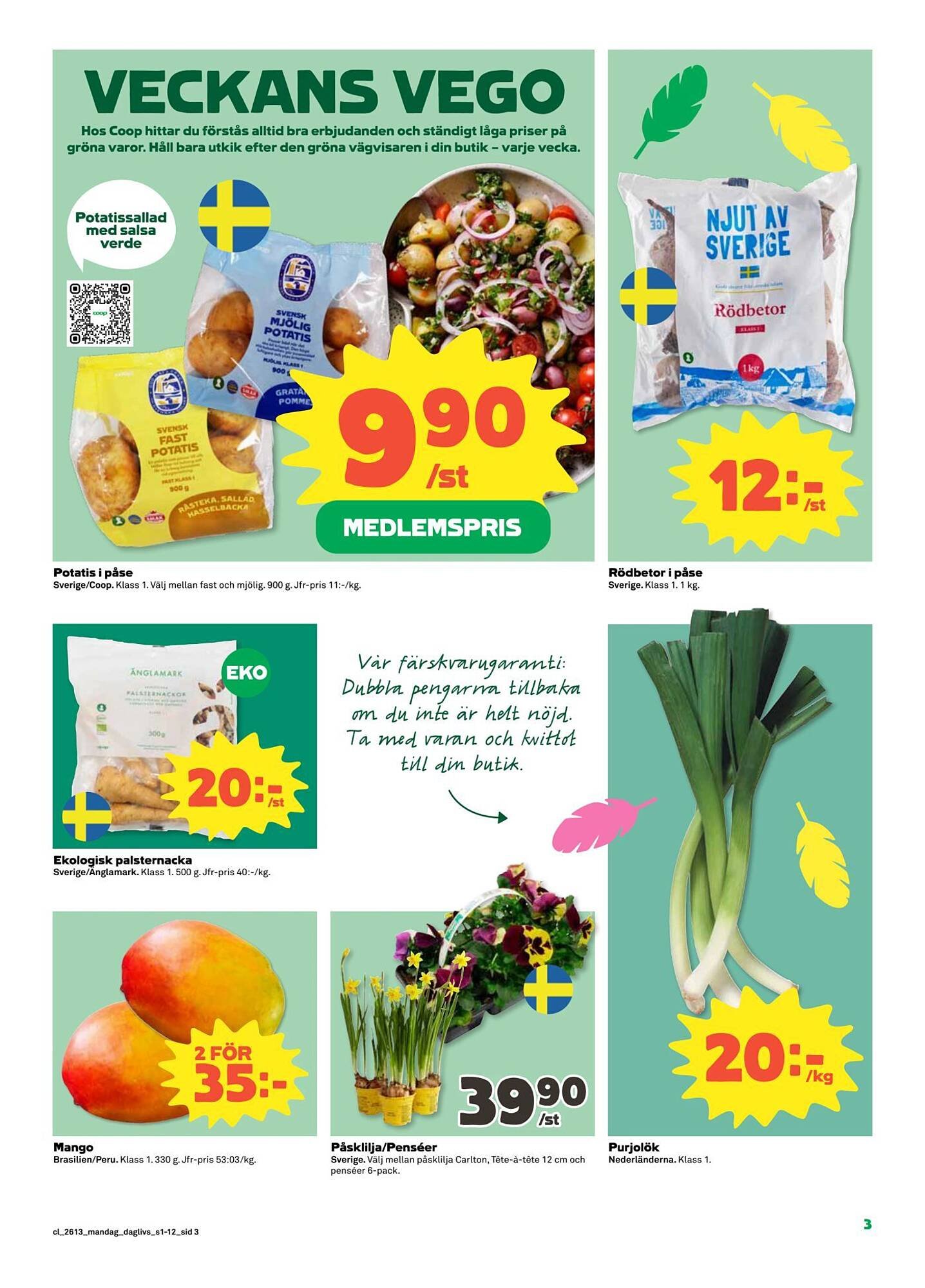 Coop Daglivs reklamblad