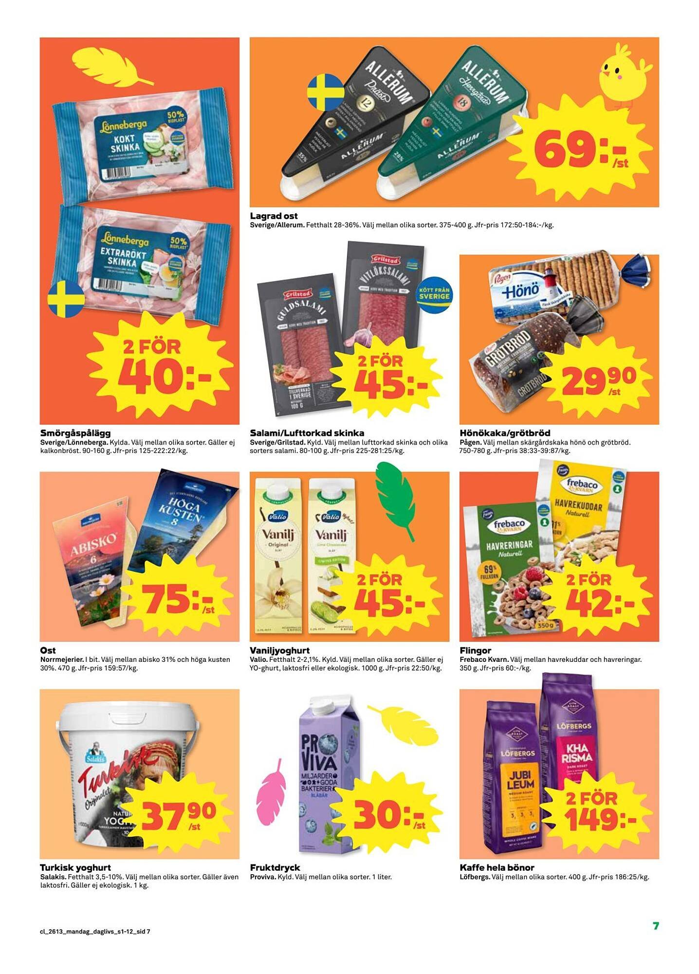 Coop Daglivs reklamblad