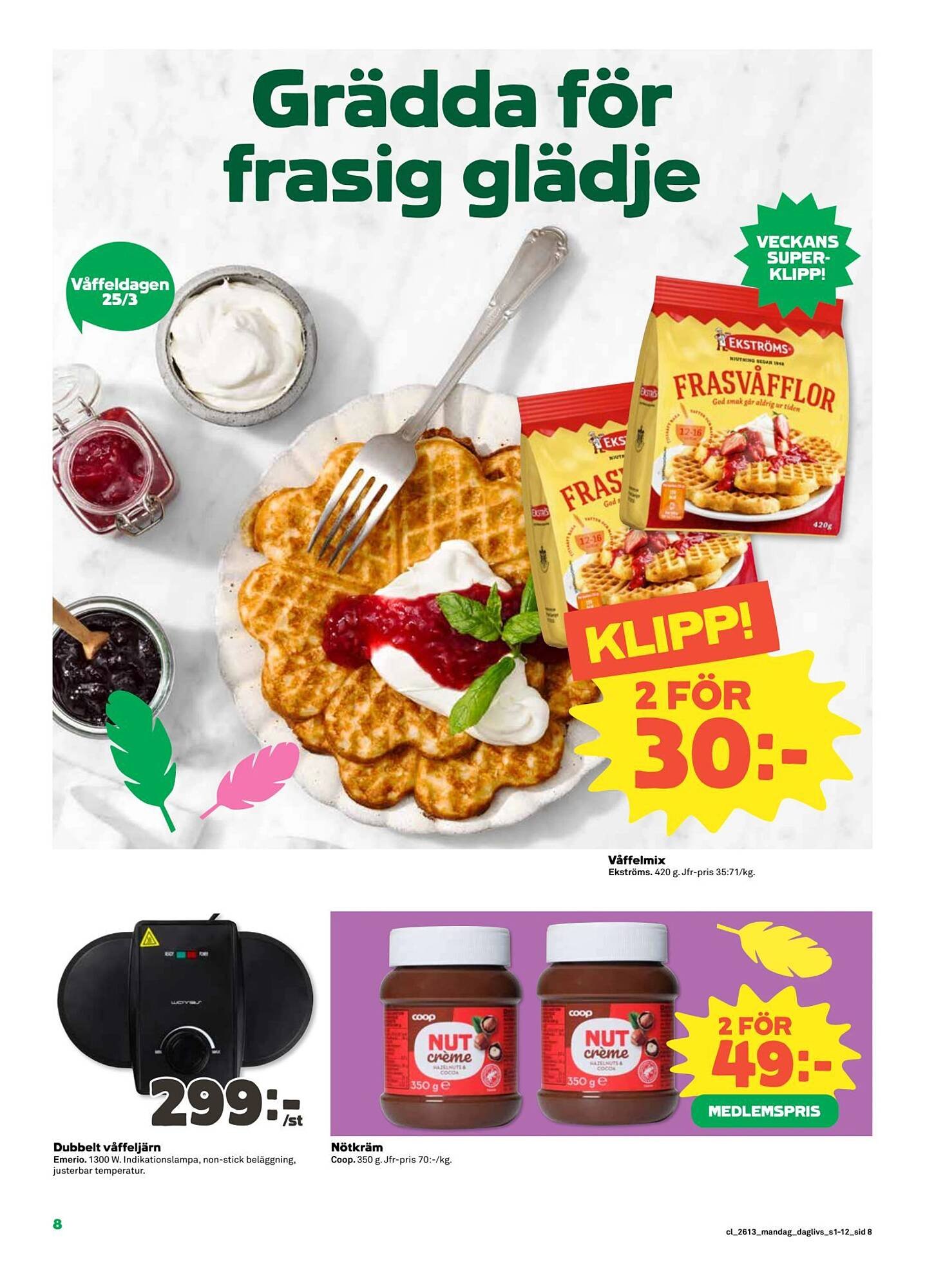 Coop Daglivs reklamblad