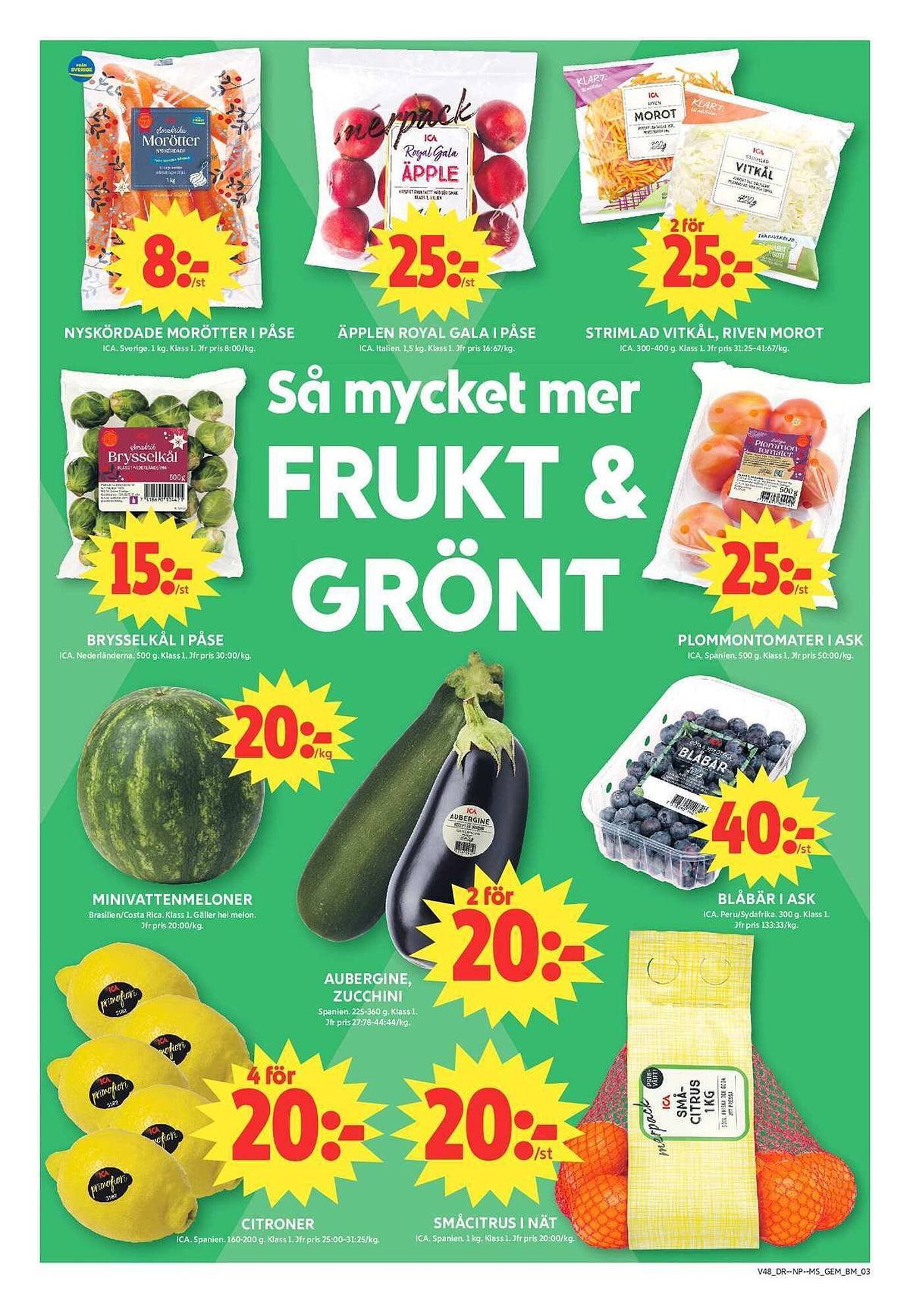 ICA Maxi reklamblad