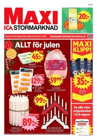ICA Maxi reklamblad