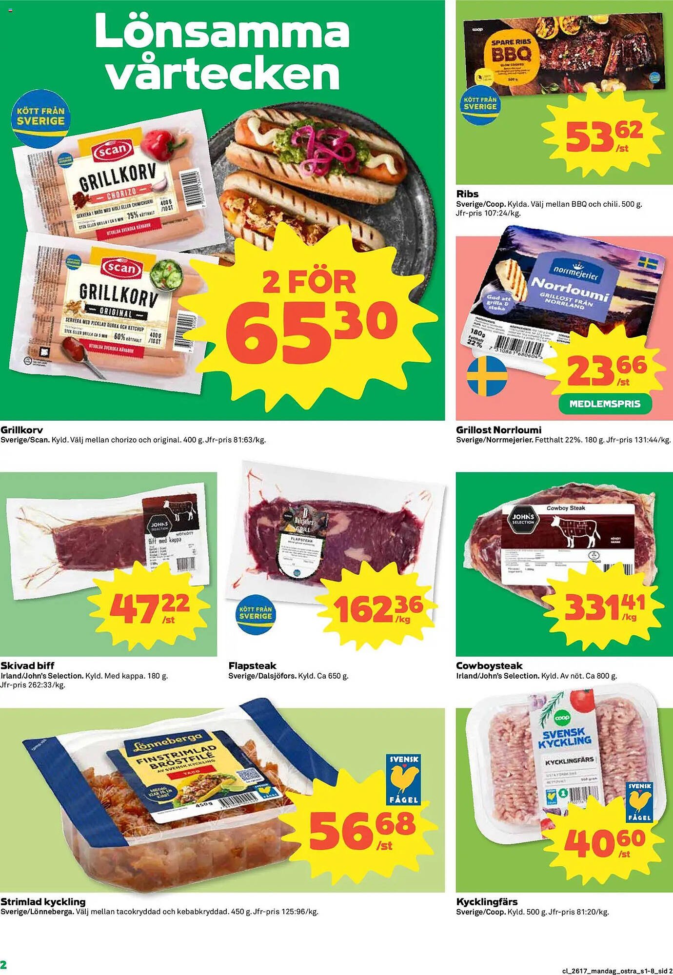 Coop Daglivs reklamblad