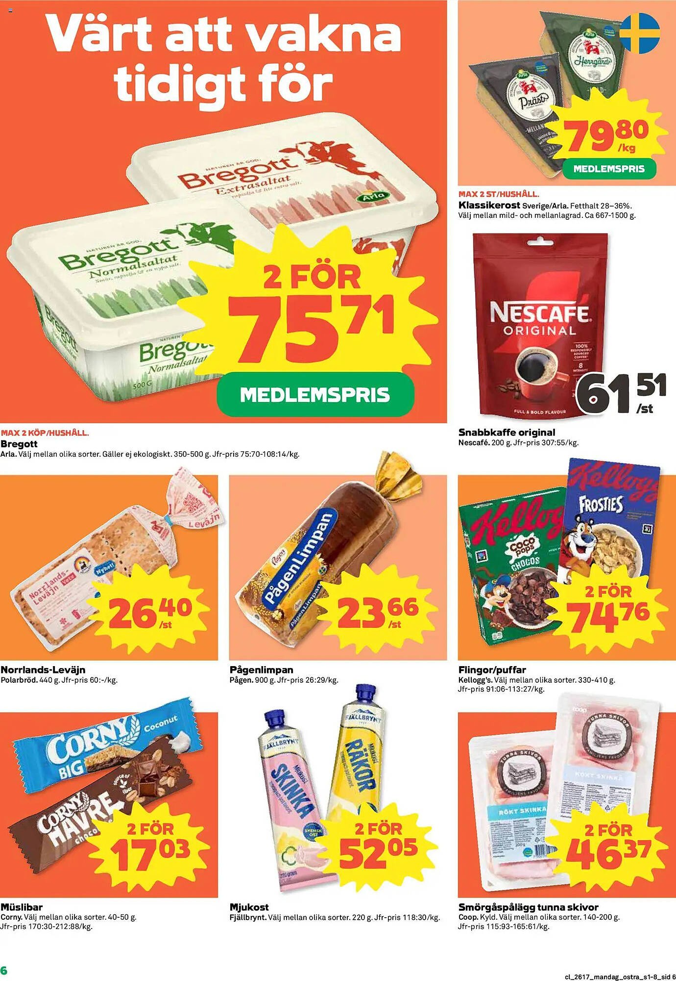 Coop Daglivs reklamblad