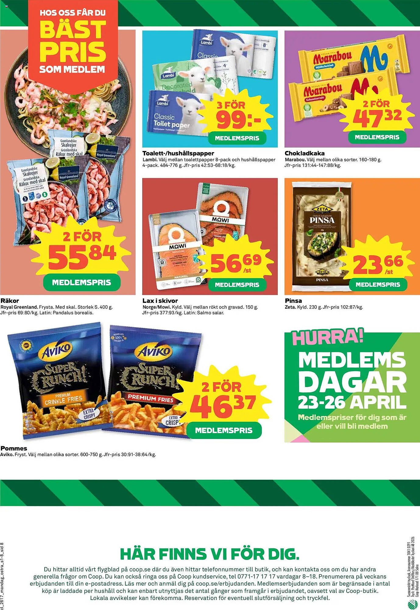Coop Daglivs reklamblad
