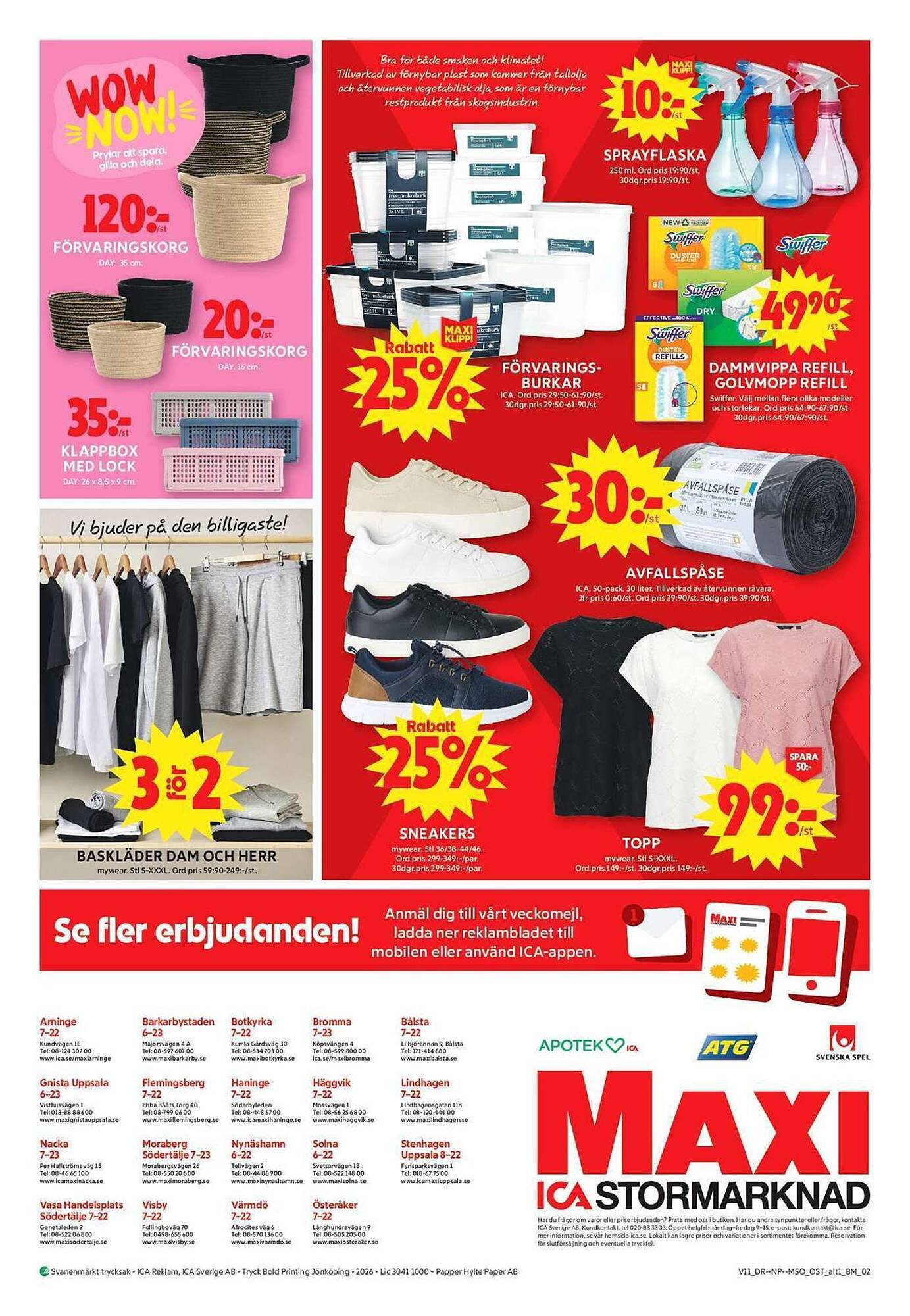 ICA Maxi reklamblad