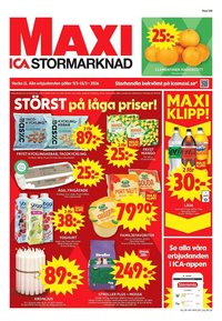 ICA Maxi reklamblad