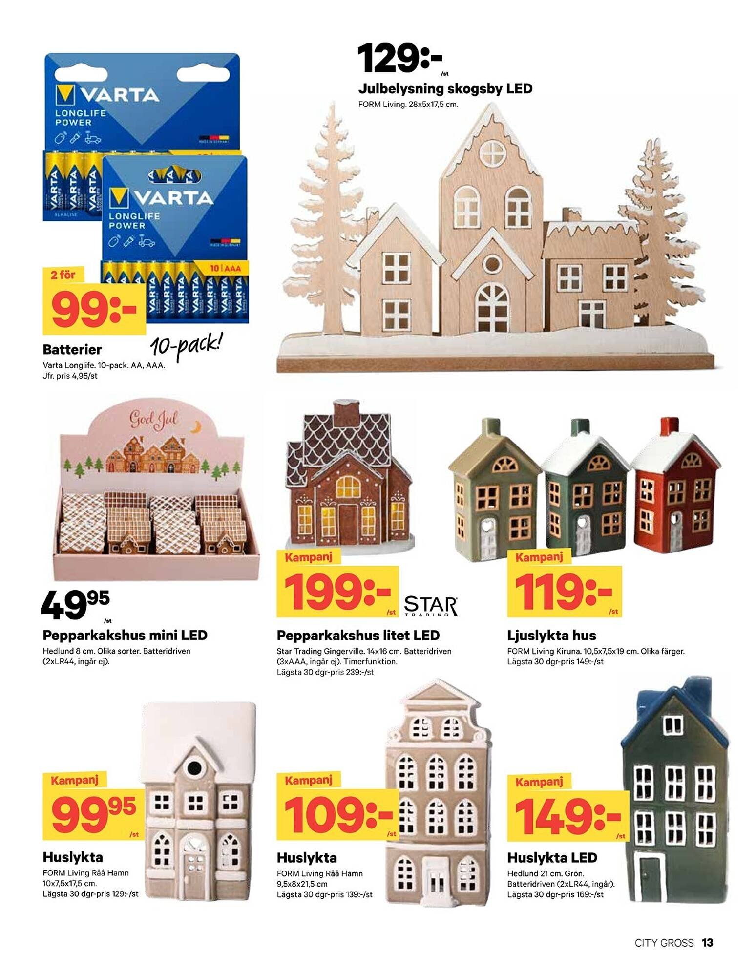 City Gross reklamblad (2025-11-10 - 2025-11-16)