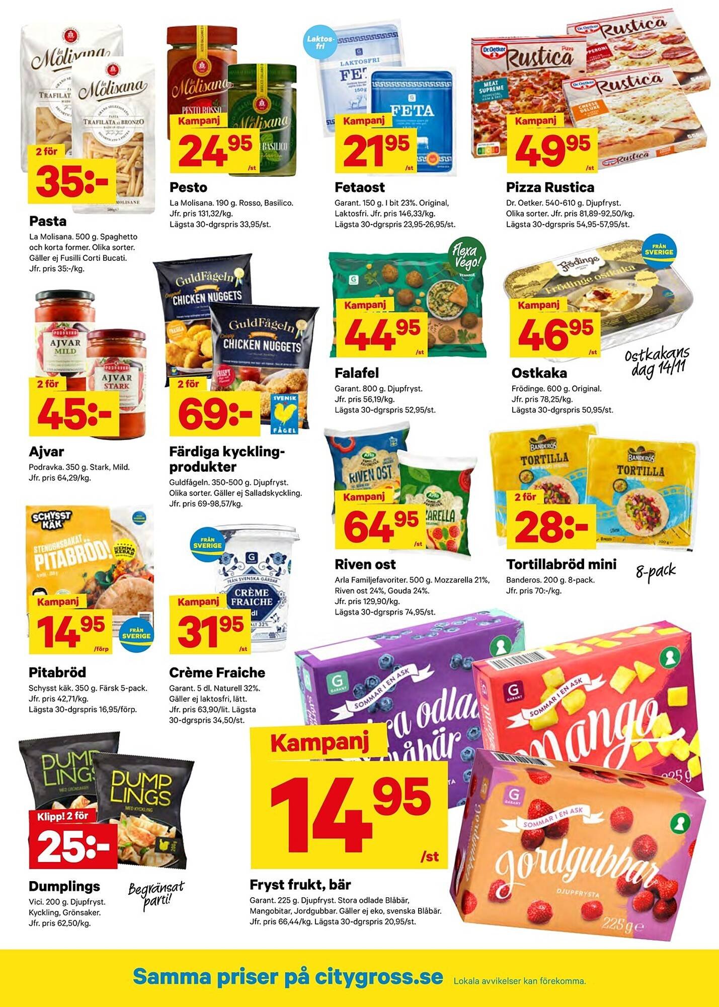 City Gross reklamblad (2025-11-10 - 2025-11-16)