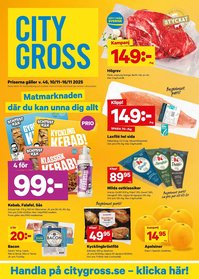 City Gross reklamblad
