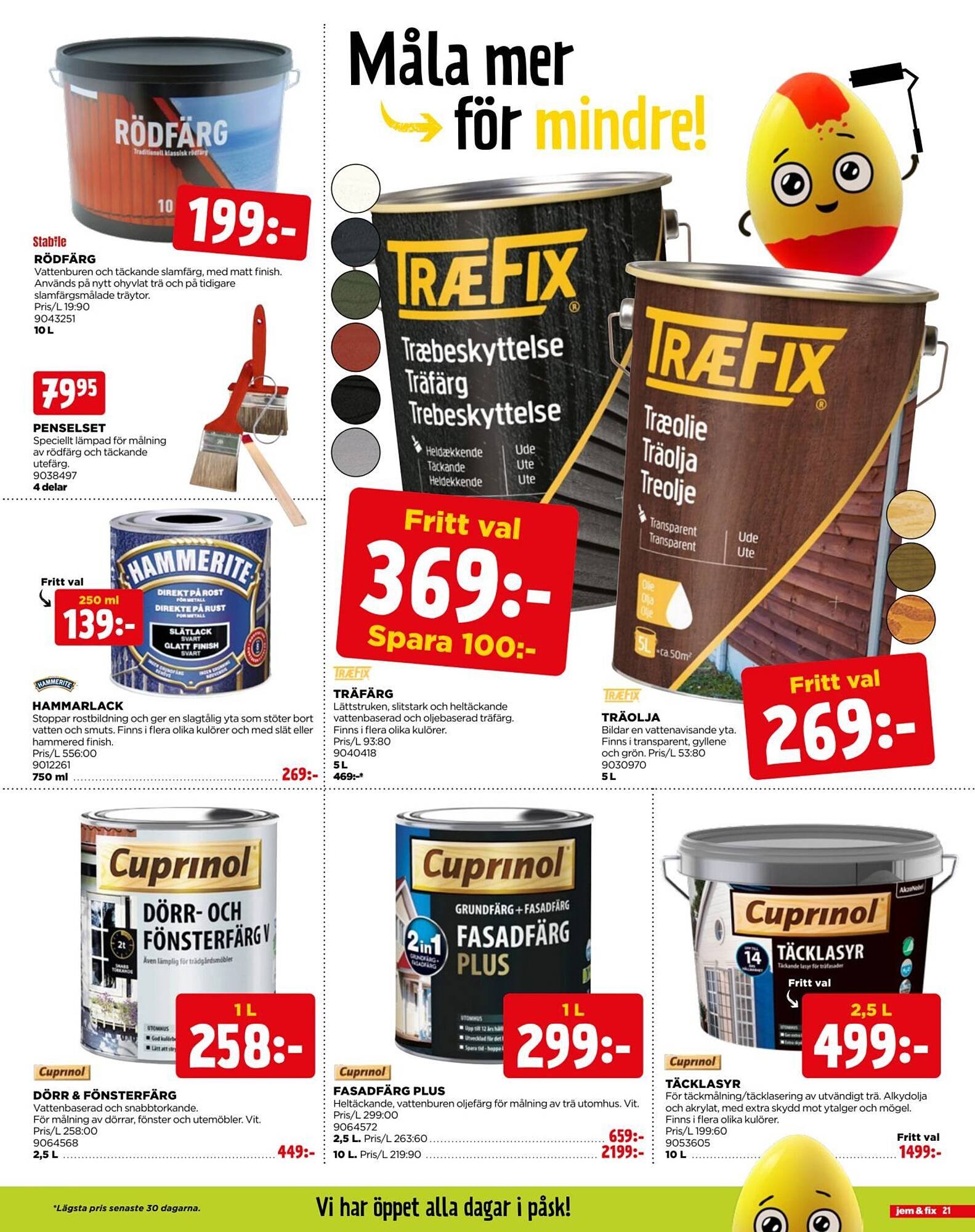 Jem&amp;Fix reklamblad