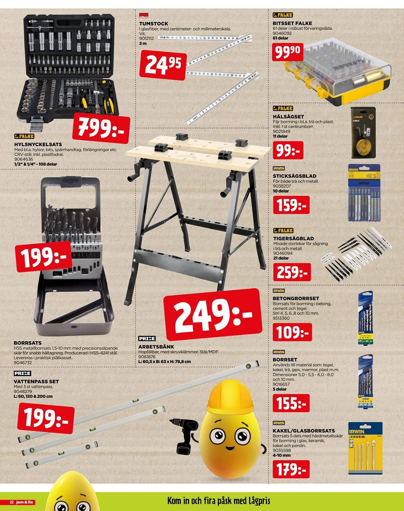 Jem&amp;Fix reklamblad