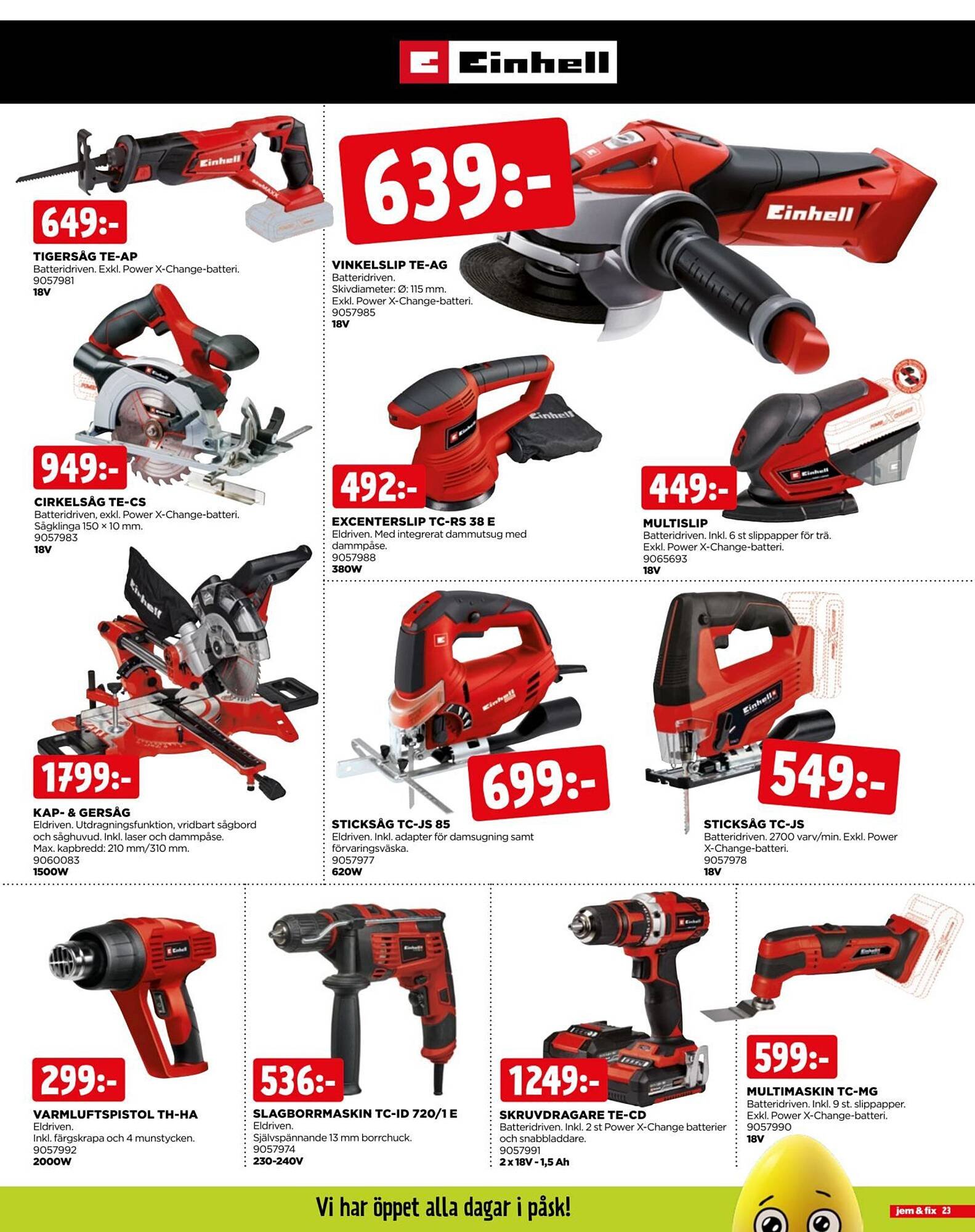 Jem&amp;Fix reklamblad