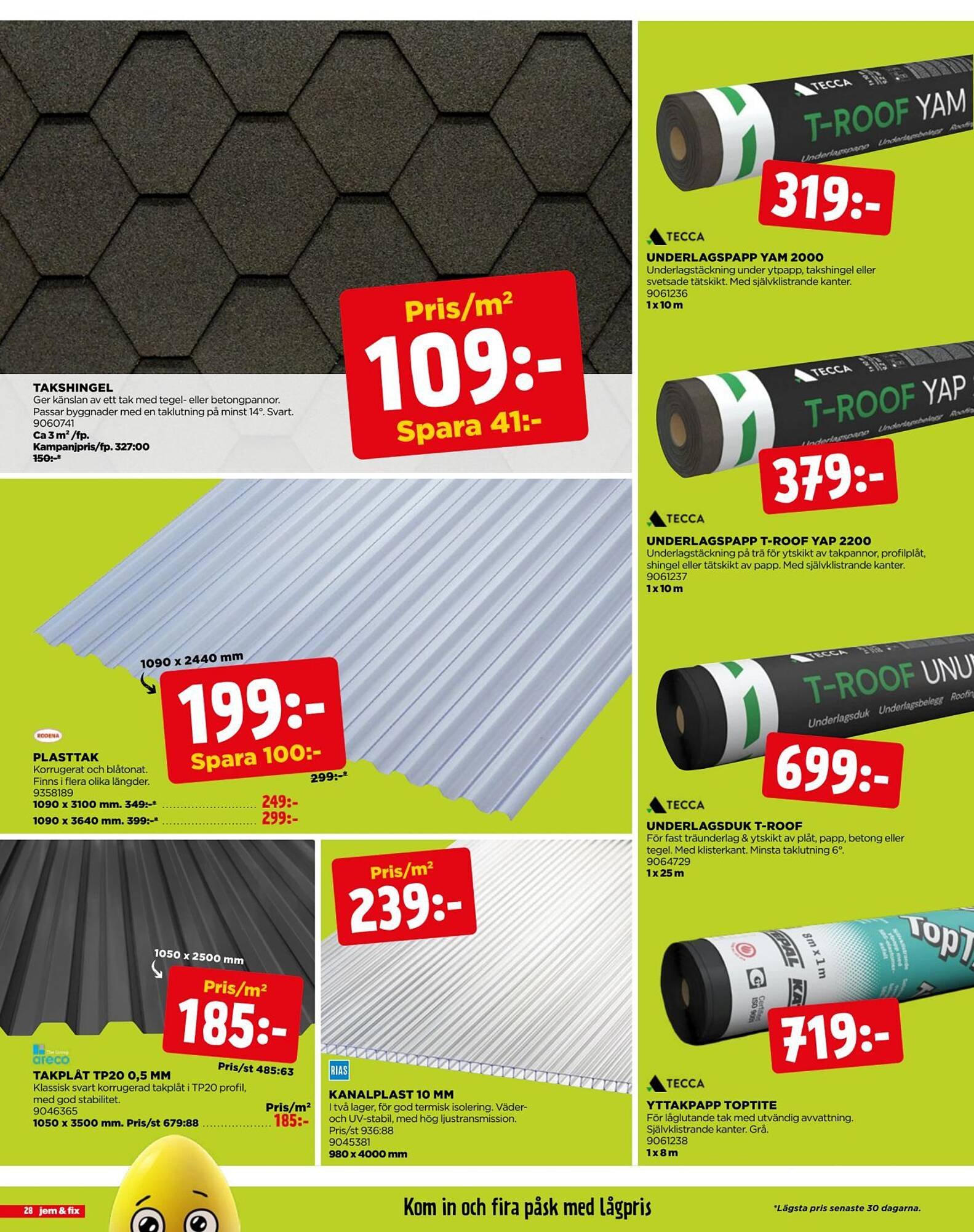 Jem&amp;Fix reklamblad