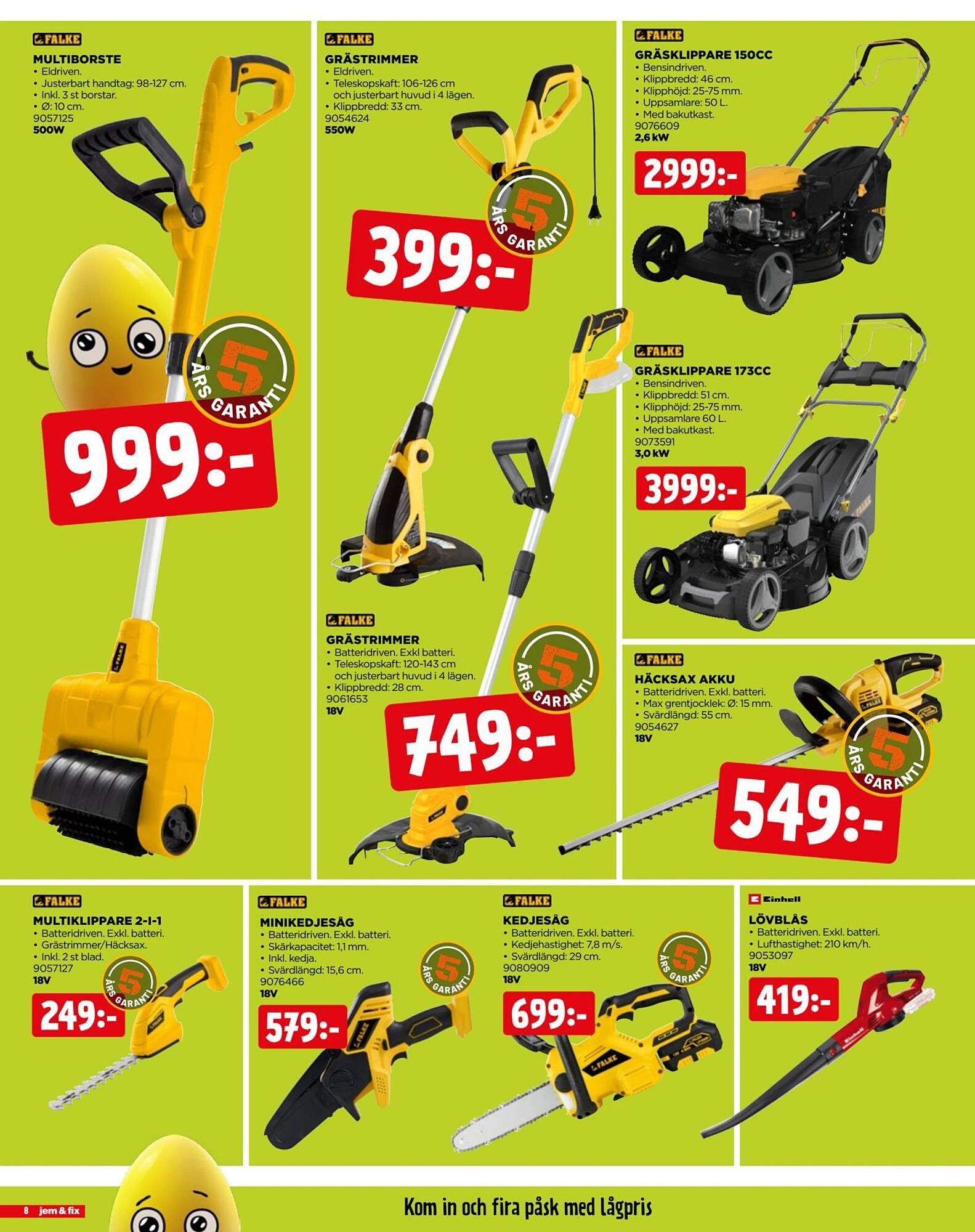Jem&amp;Fix reklamblad