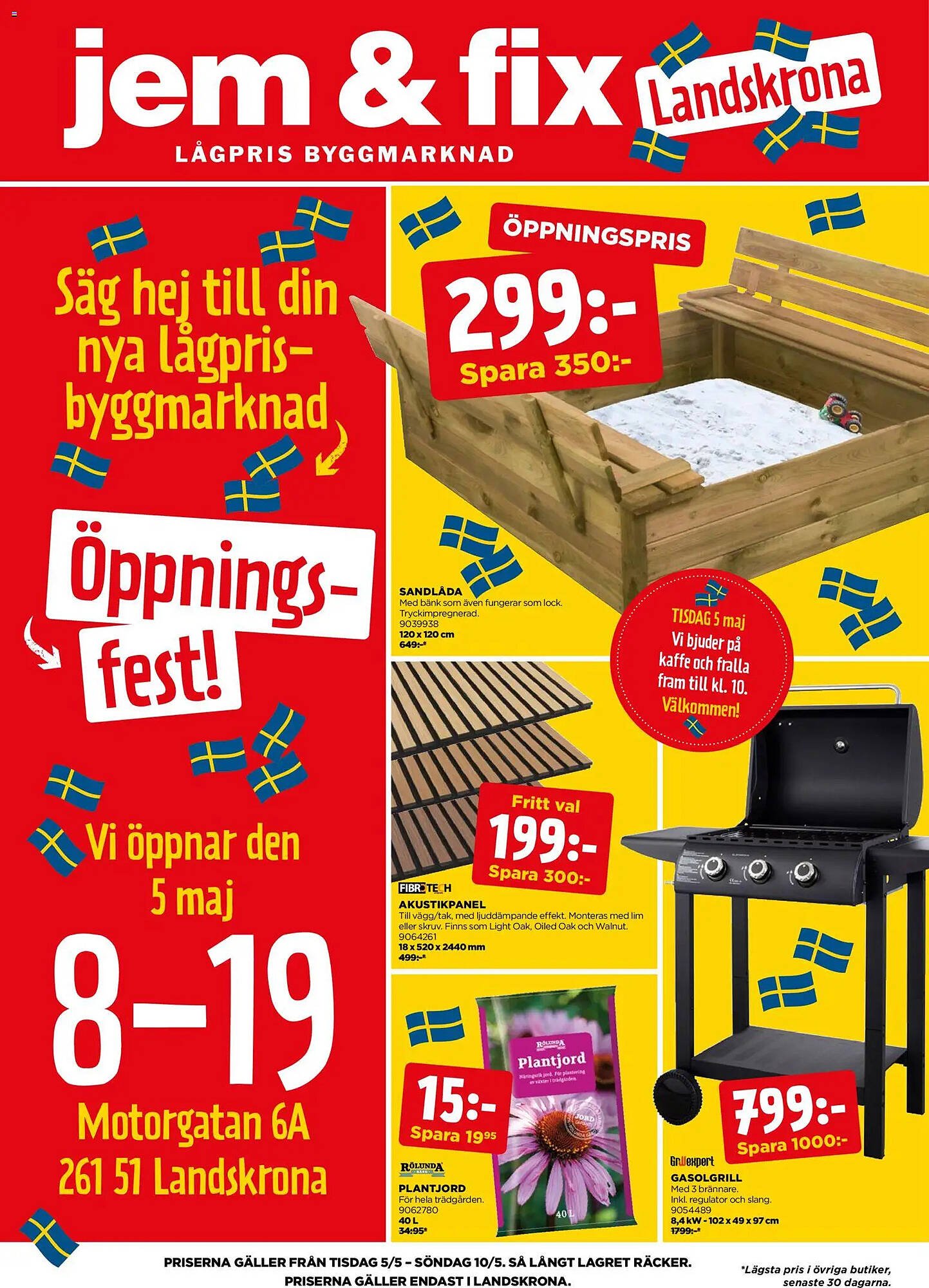 Jem&amp;Fix reklamblad