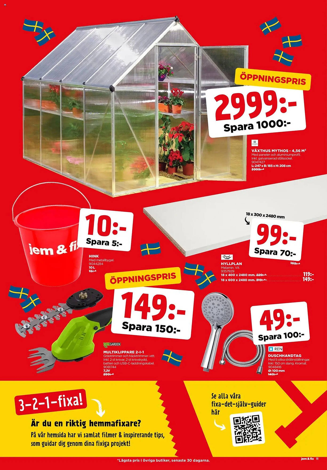 Jem&amp;Fix reklamblad