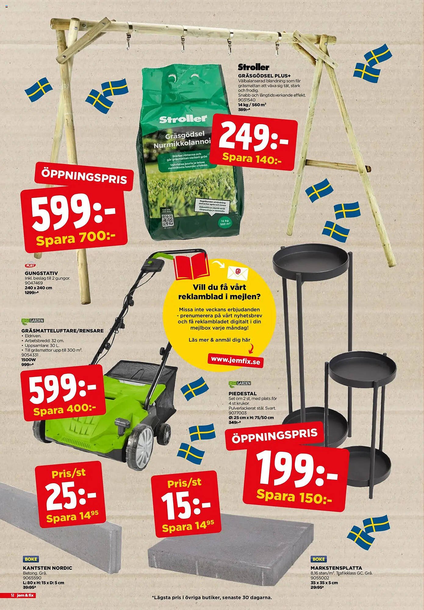 Jem&amp;Fix reklamblad