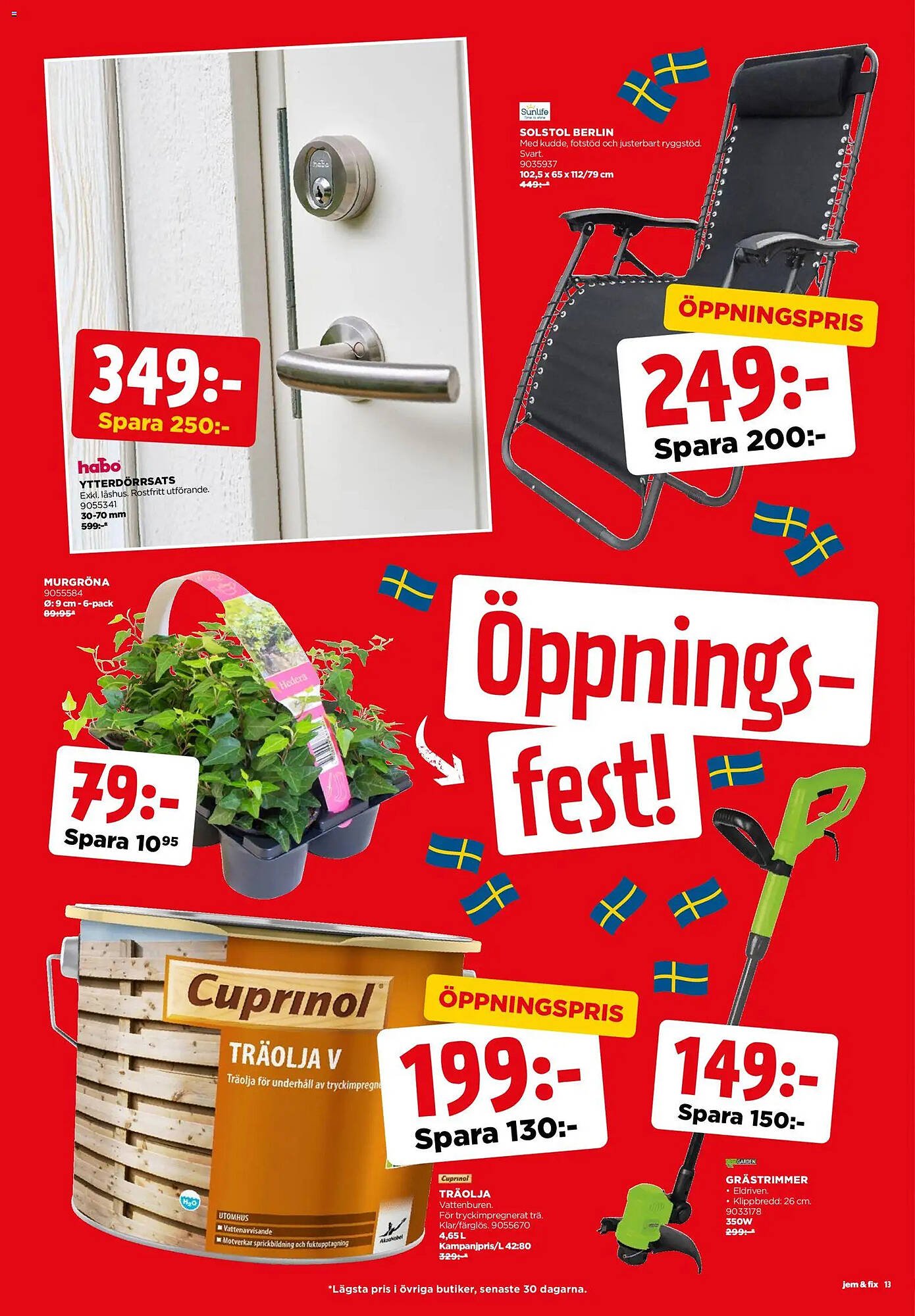 Jem&amp;Fix reklamblad